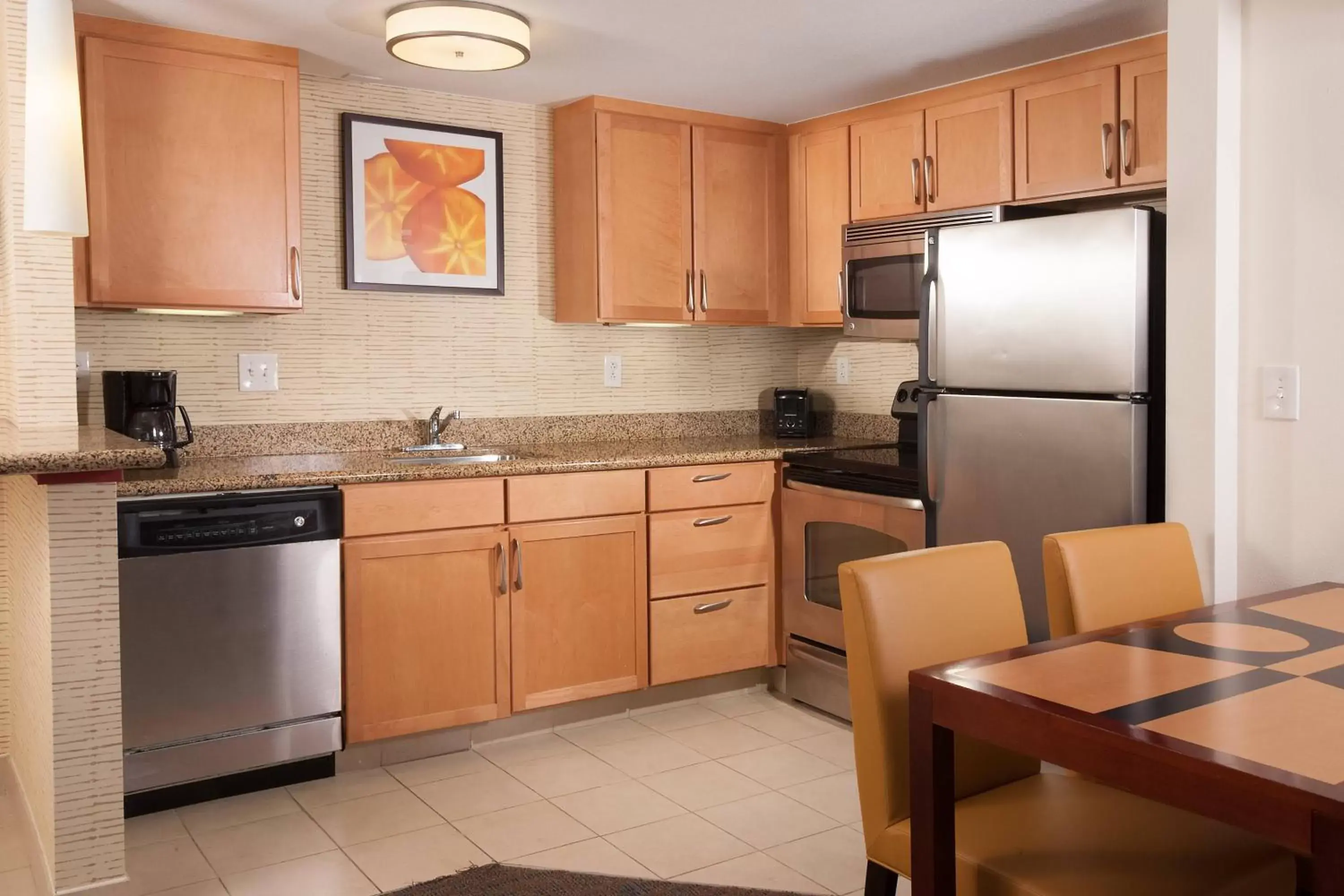 Bedroom, Kitchen/Kitchenette in Residence Inn Fort Myers Sanibel