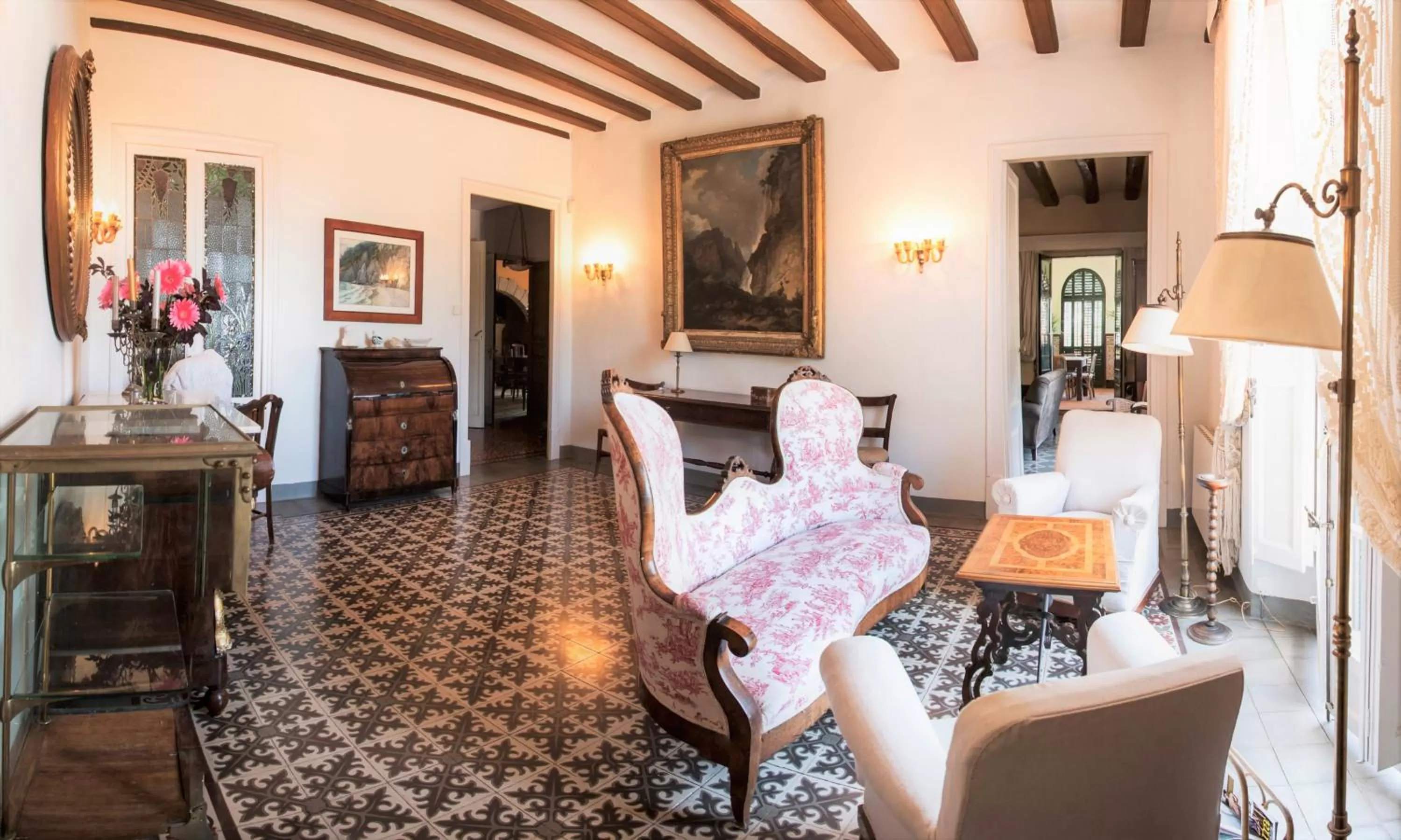 Living room, Seating Area in B&B Can Casadella