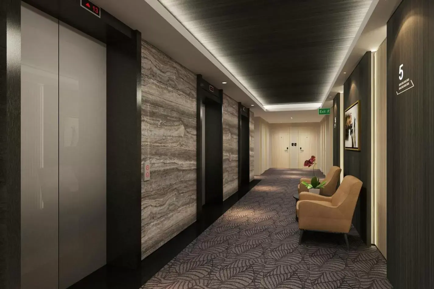 Lobby or reception in Hilton Port Moresby Hotel & Residences