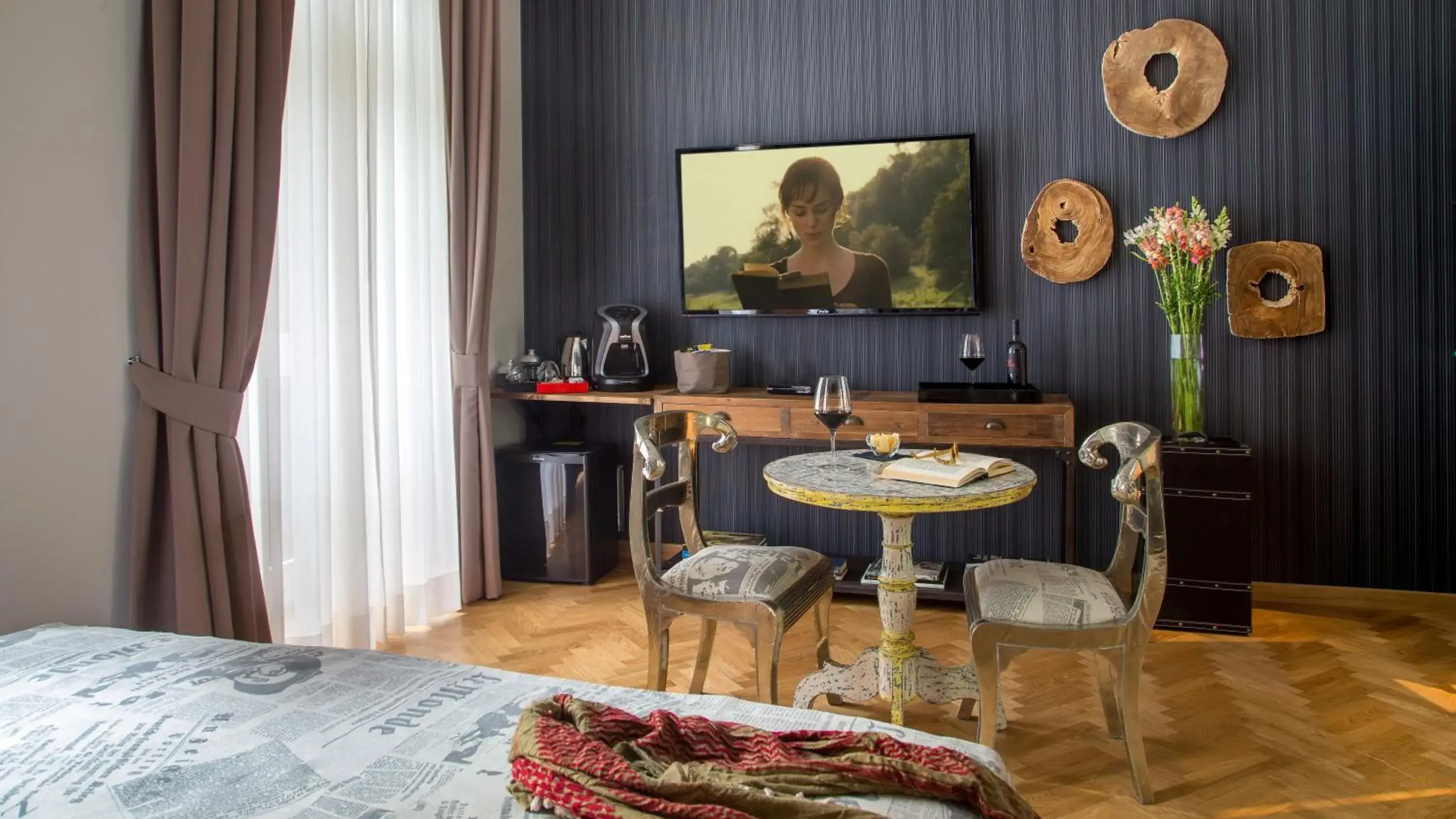 Bedroom in QT Suites Roma