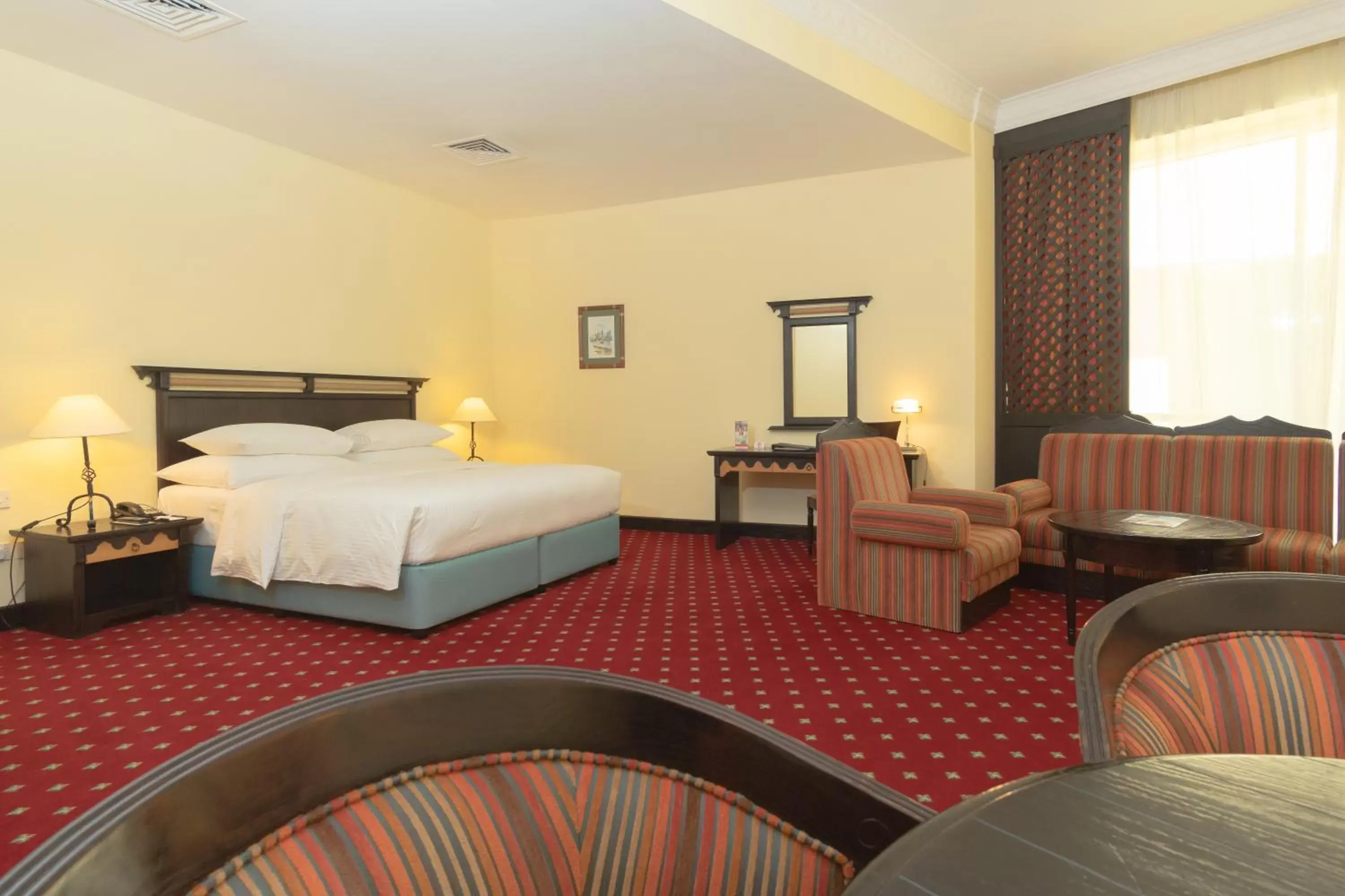 Bed in Millennium Airport Hotel Dubai