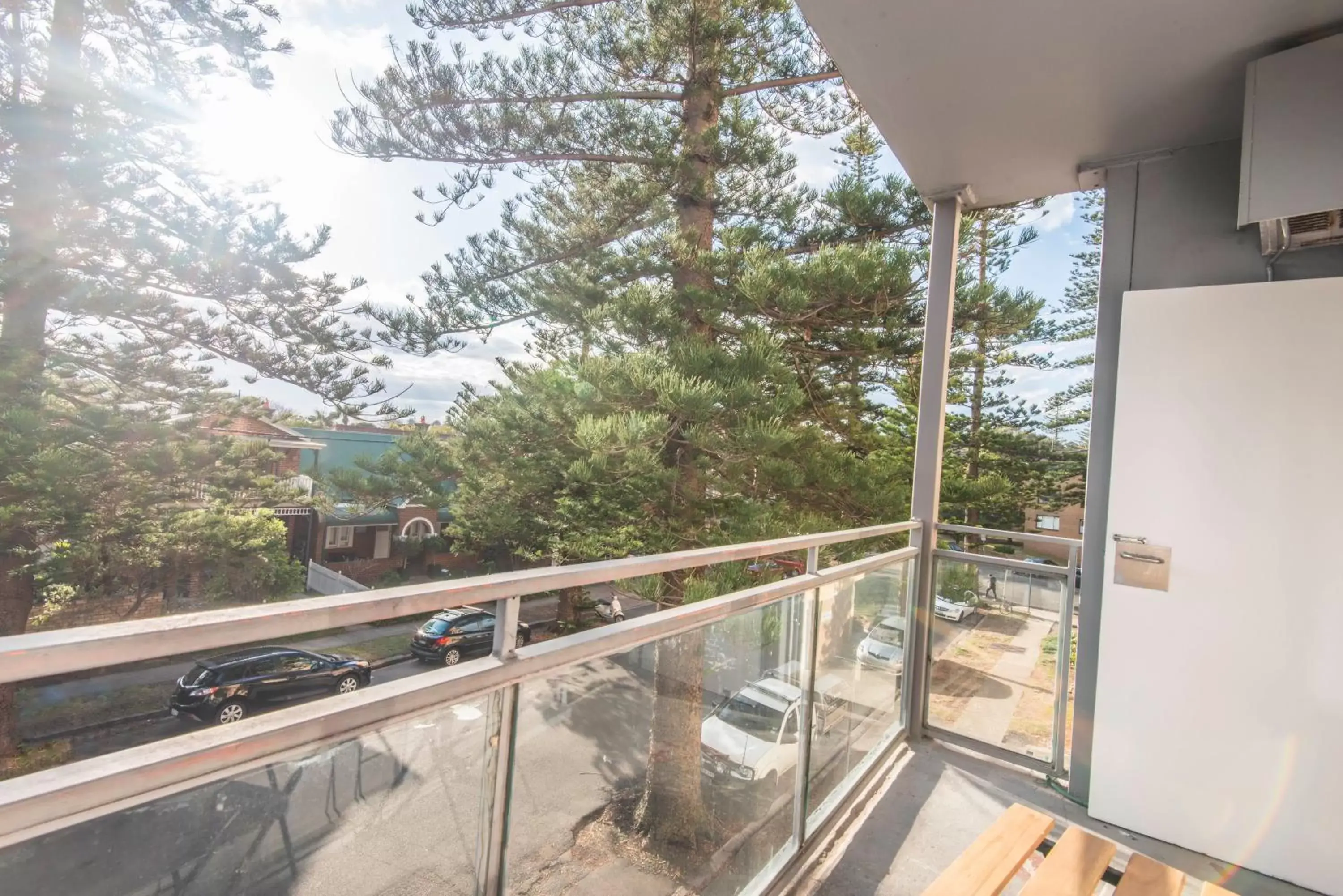 Balcony/Terrace in Manly Waves Studios & Apartments