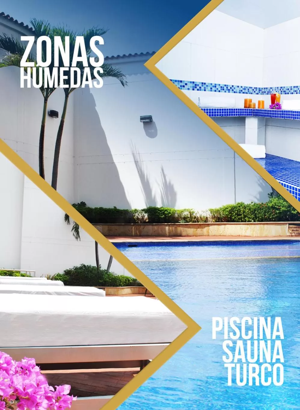 Pool view in Atlantis Plaza Hotel Cúcuta