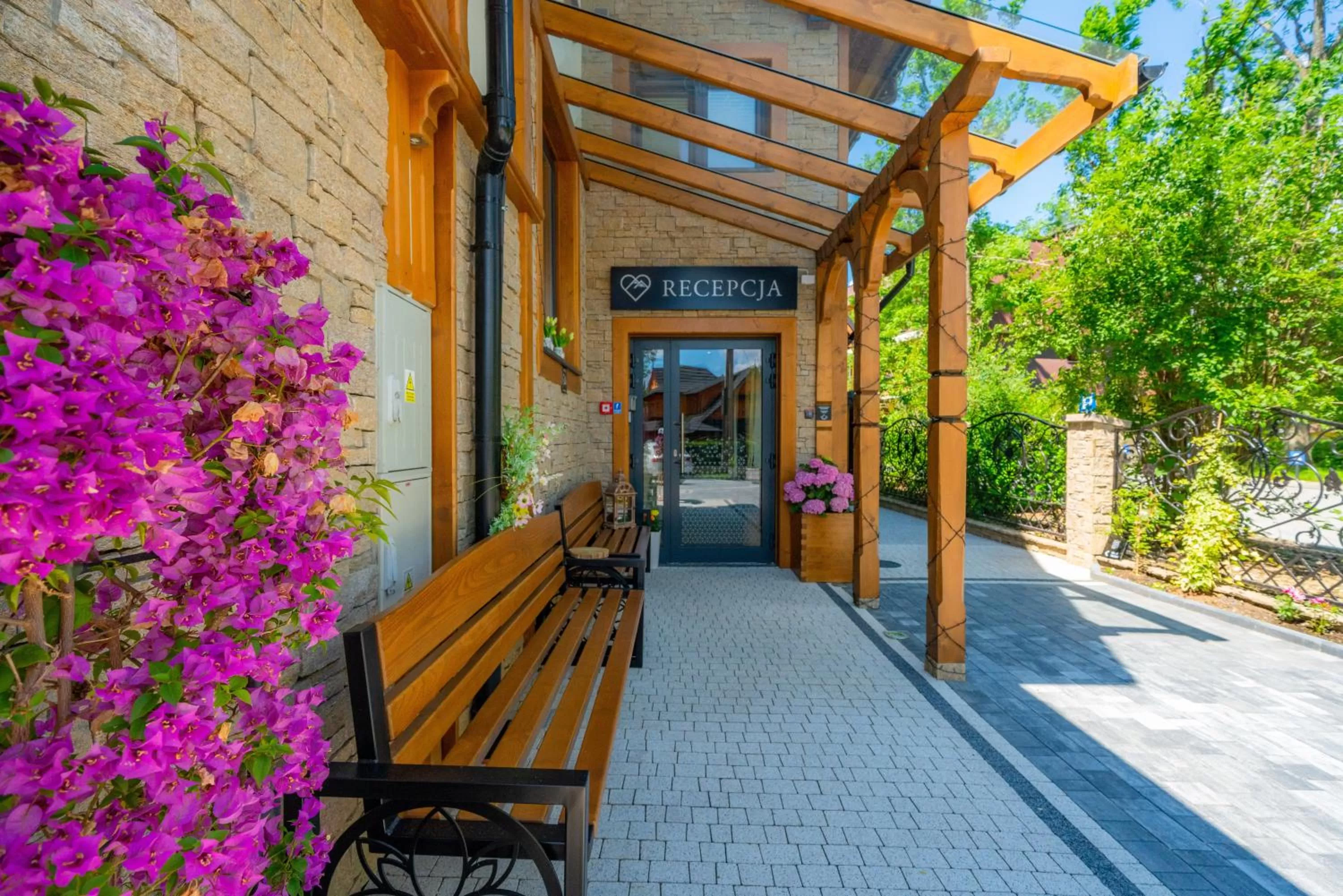 Facade/entrance in Serce Tatr Residence Zakopane - blisko Krupówek