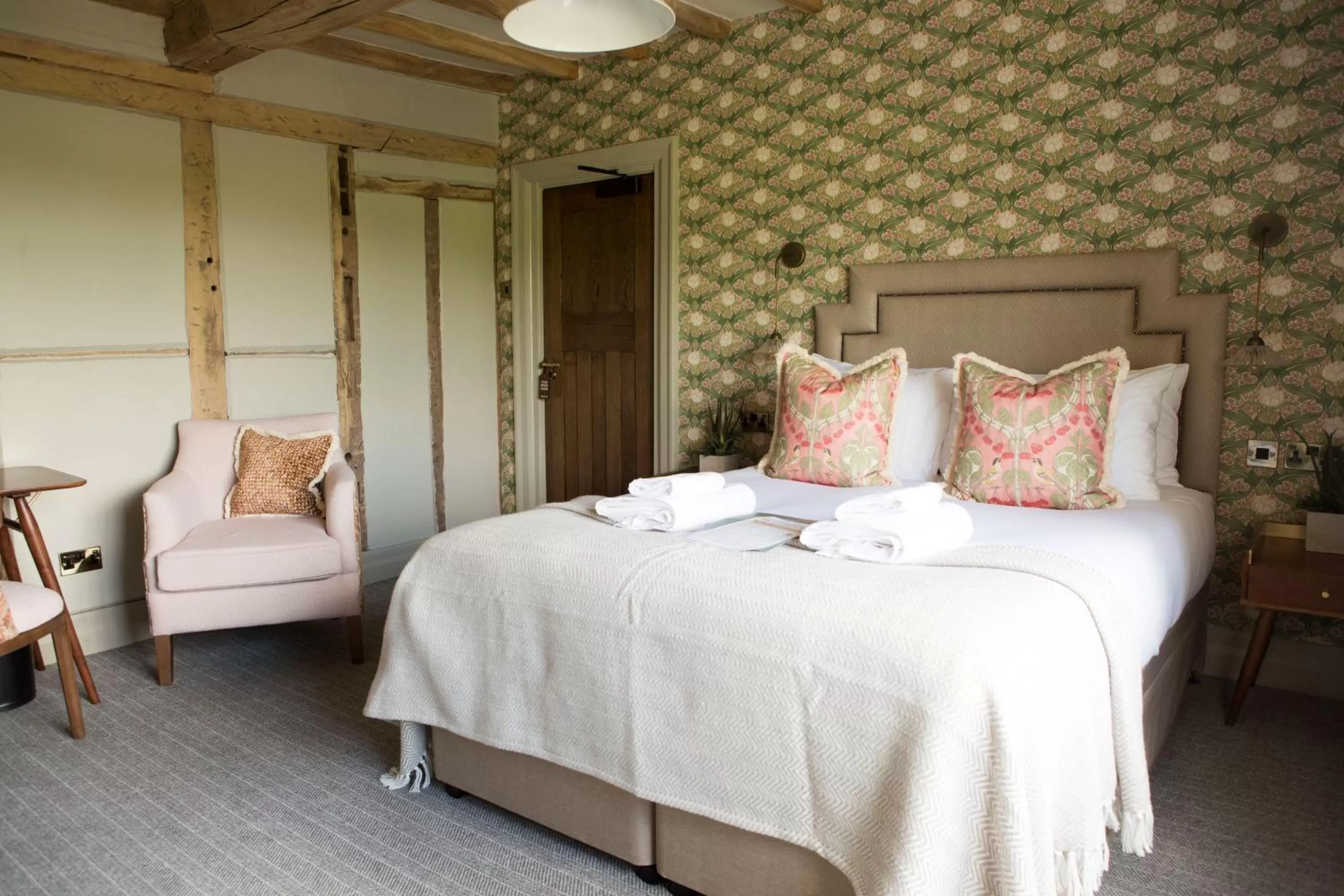 Bed in Alvanley Arms, Cotebrook