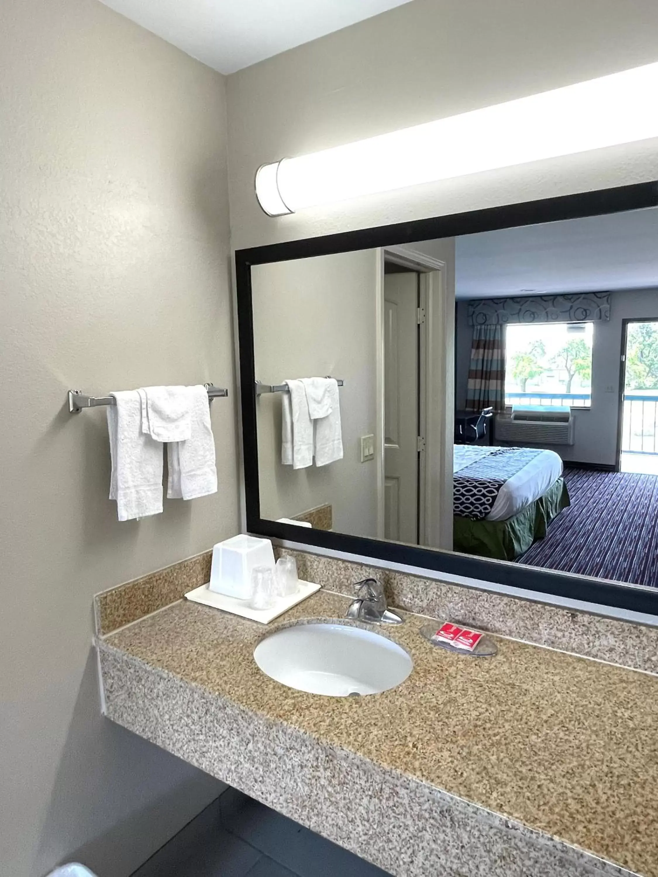 Bathroom in Econo Lodge Inn & Suites