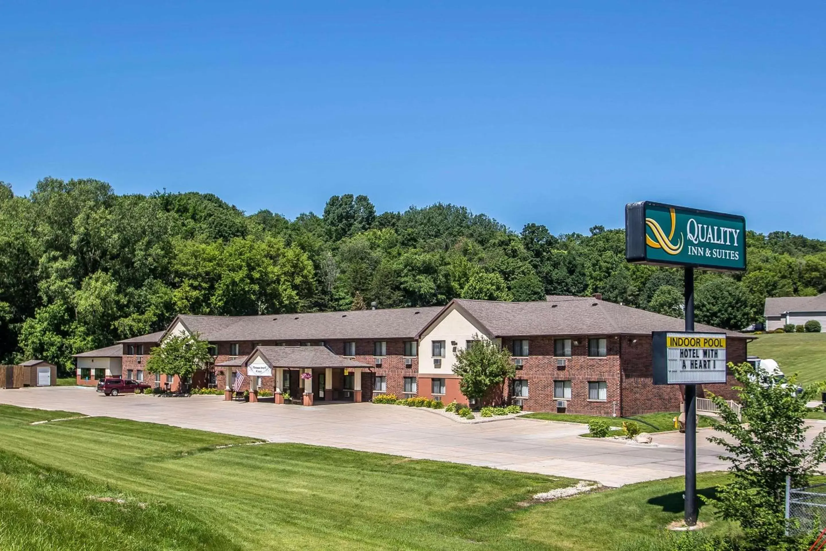 Property building in Quality Inn & Suites Decorah