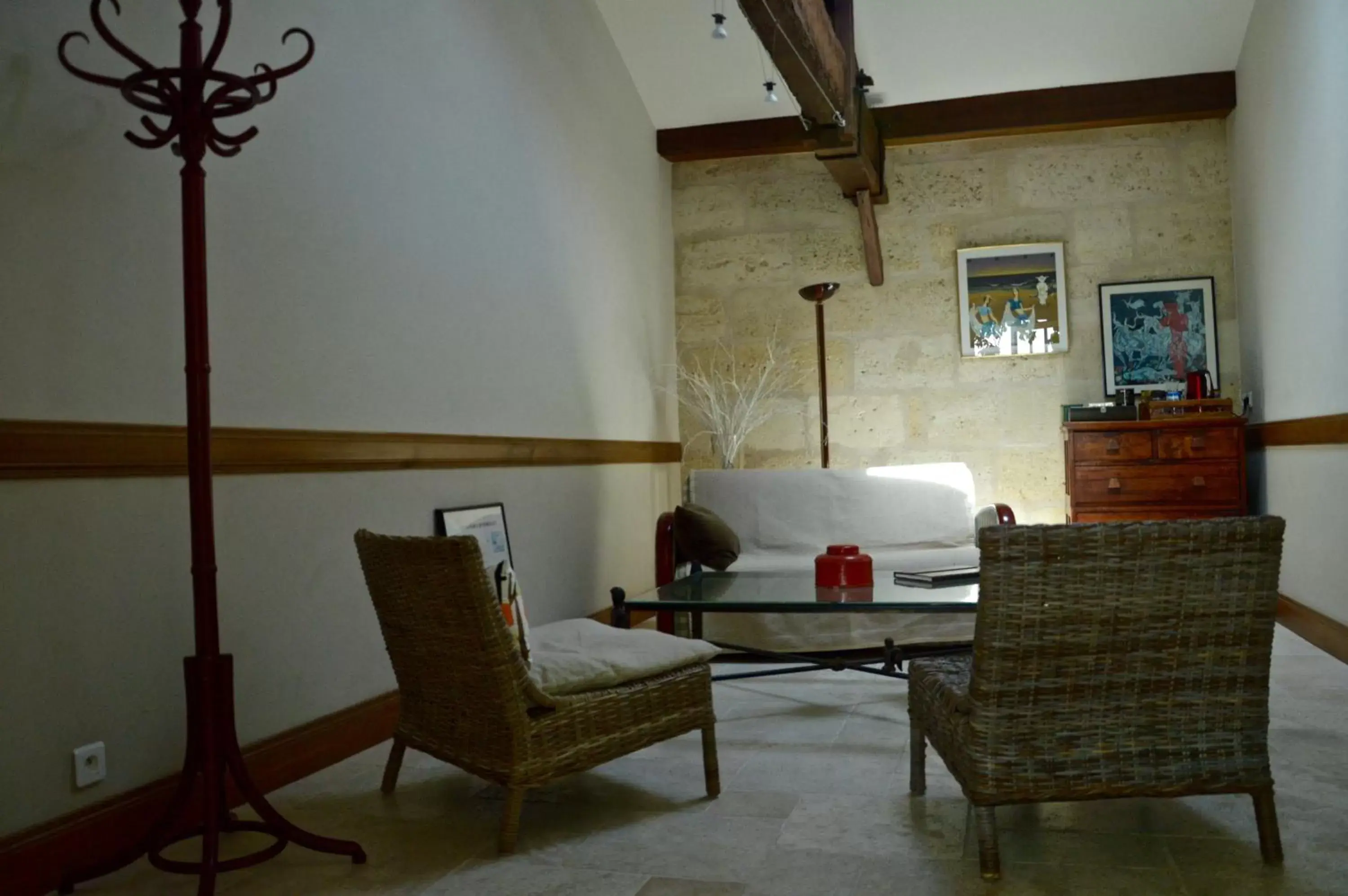 Living room, Seating Area in Chateau de la Vieille Chapelle