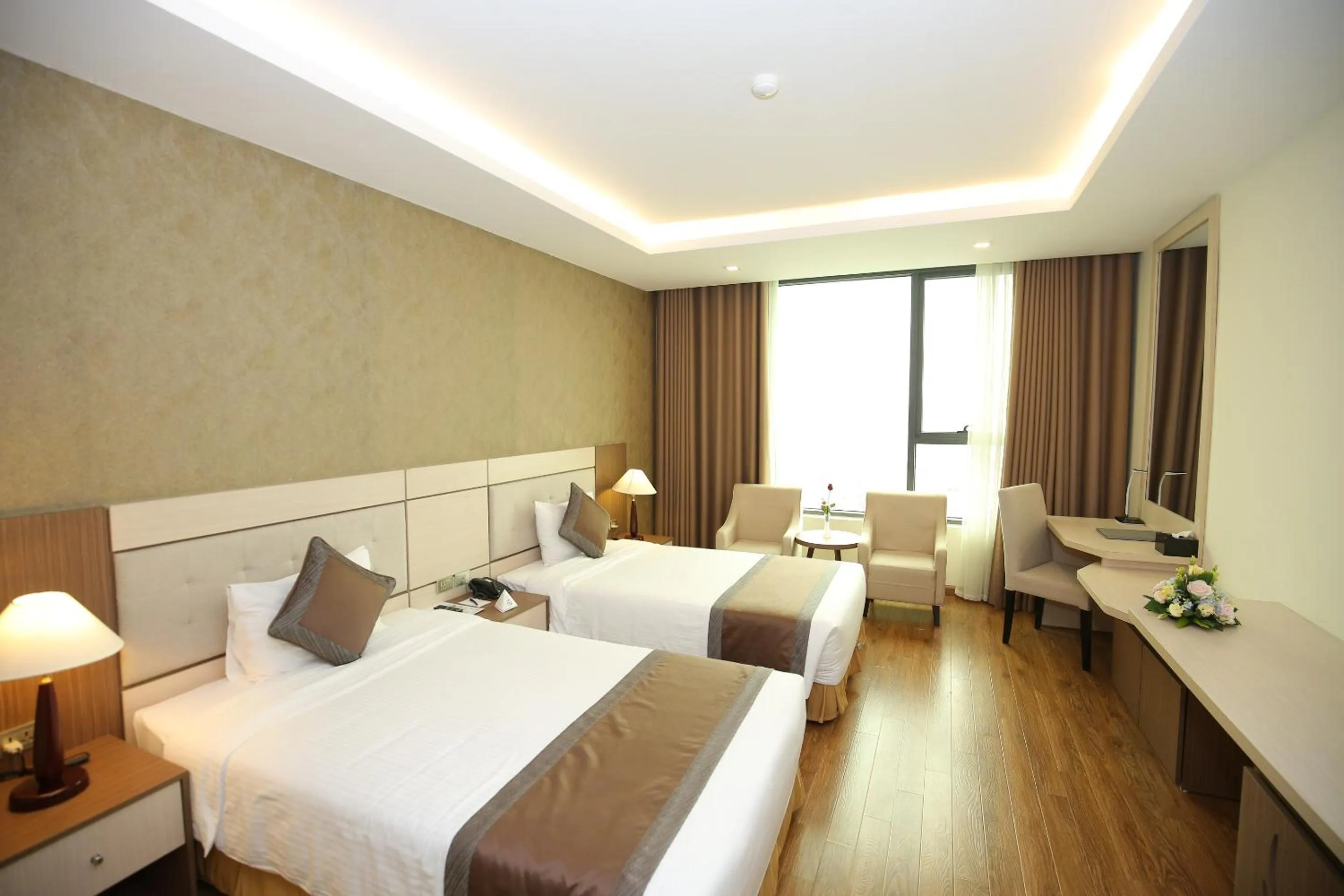 Bedroom, Bed in Muong Thanh Grand Thanh Hoa Hotel