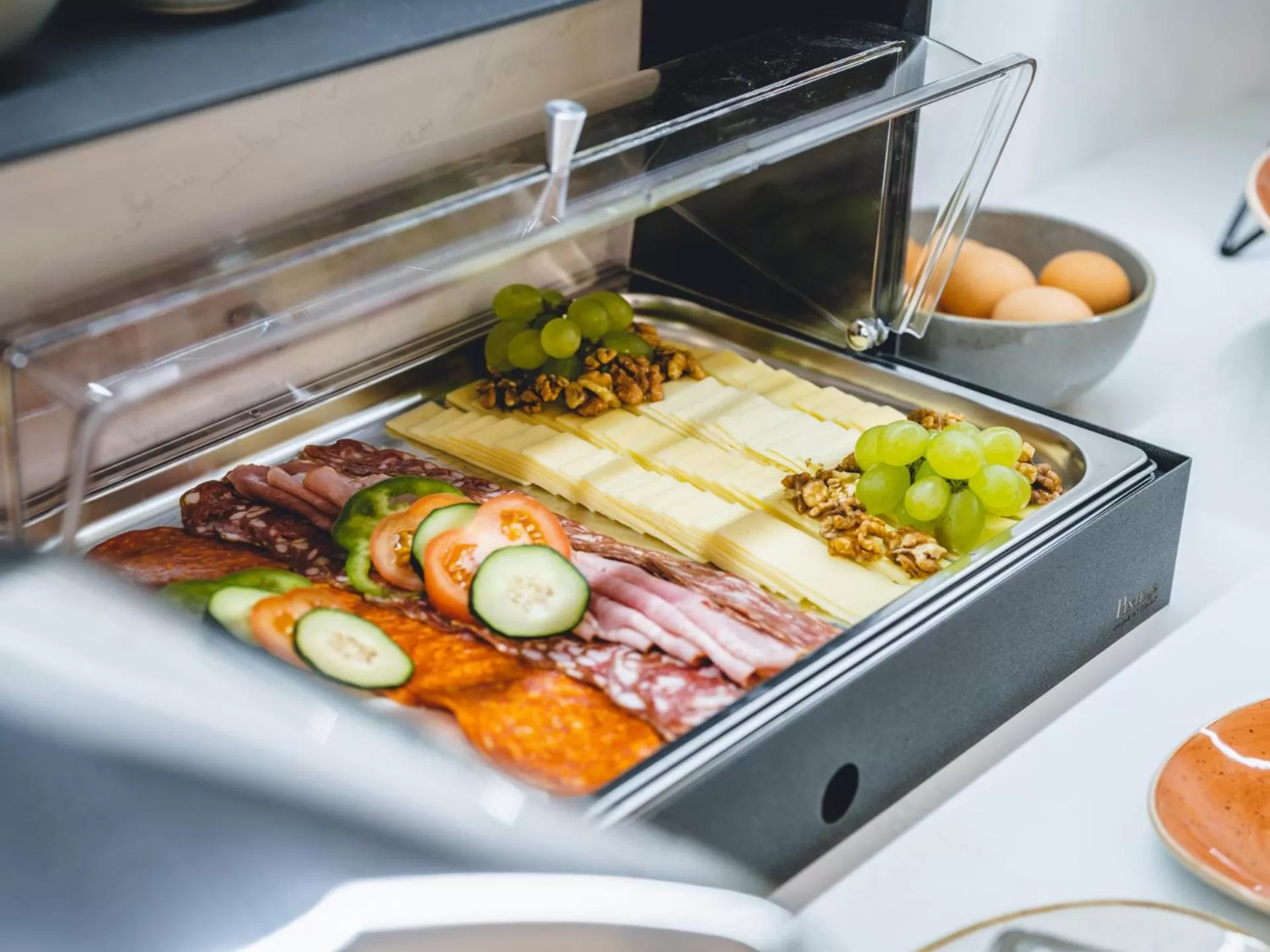 Buffet breakfast in Hotel Heritage