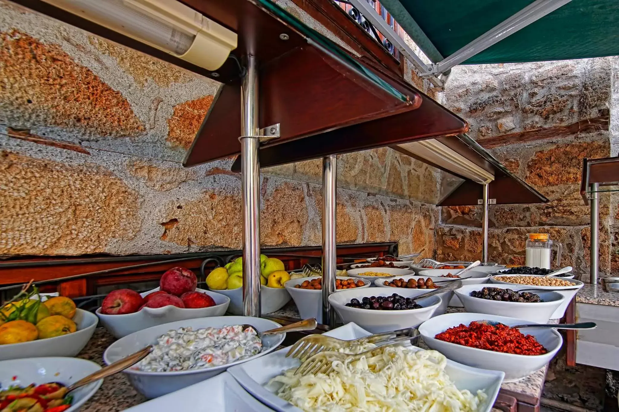 Buffet breakfast in La Paloma Hotel