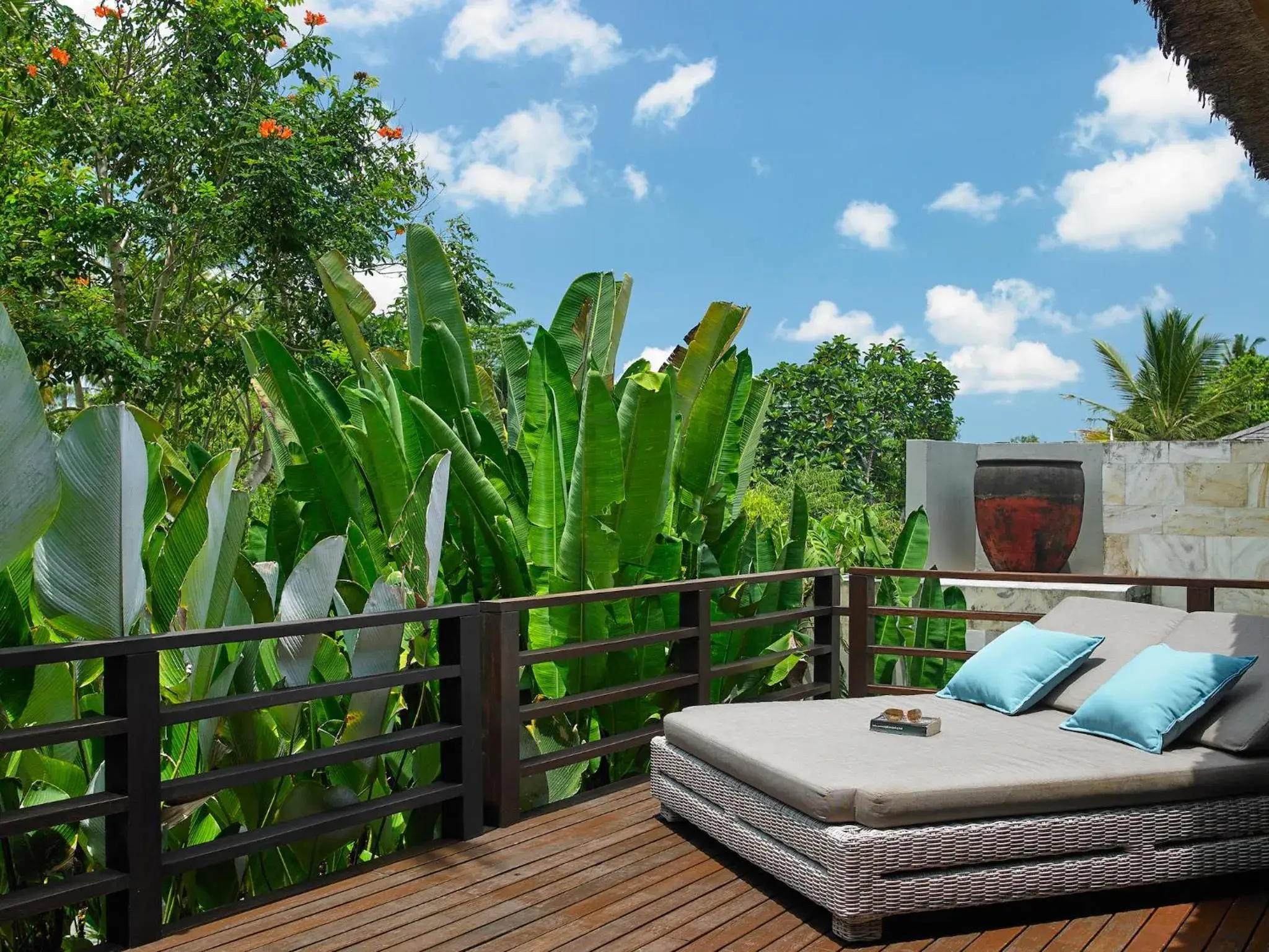 Balcony/Terrace in The Purist Villas & Spa Ubud
