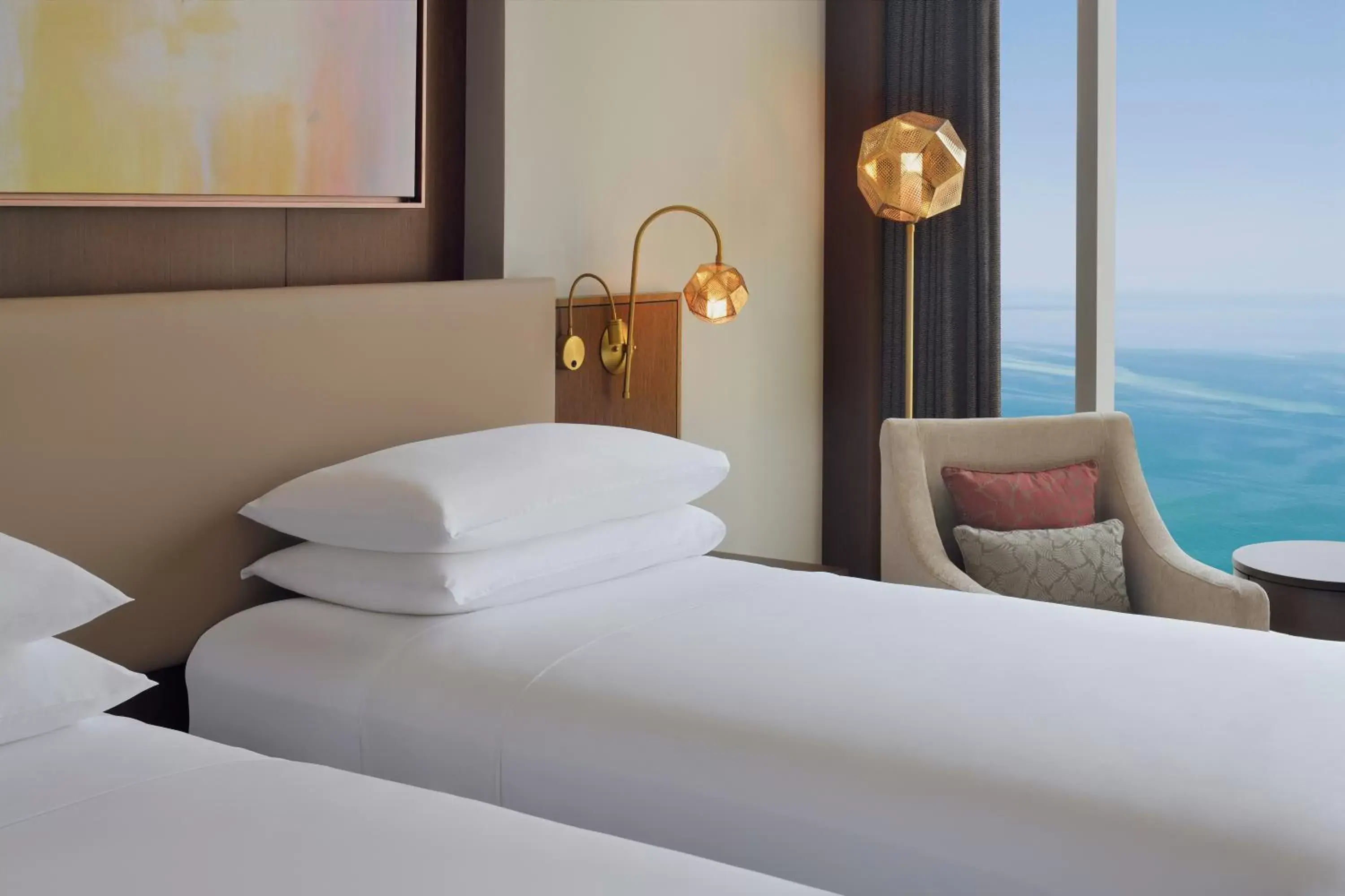 Bed in Delta Hotels by Marriott City Center Doha