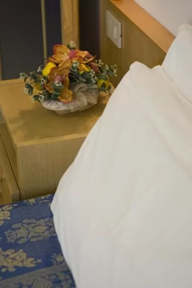 Bedroom, Bed in Hotel Nives