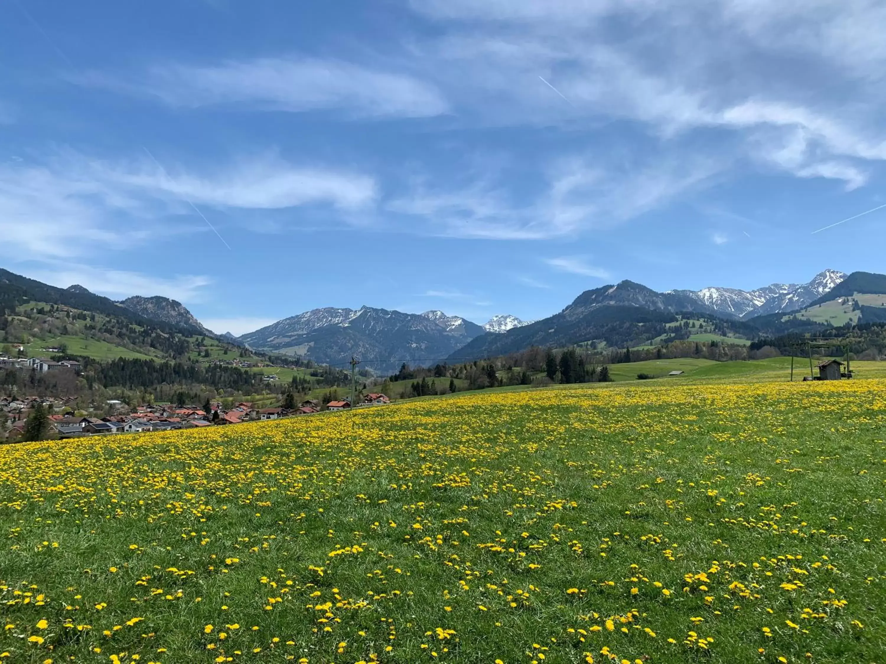 Spring, Natural Landscape in AllgäuStern Hotel