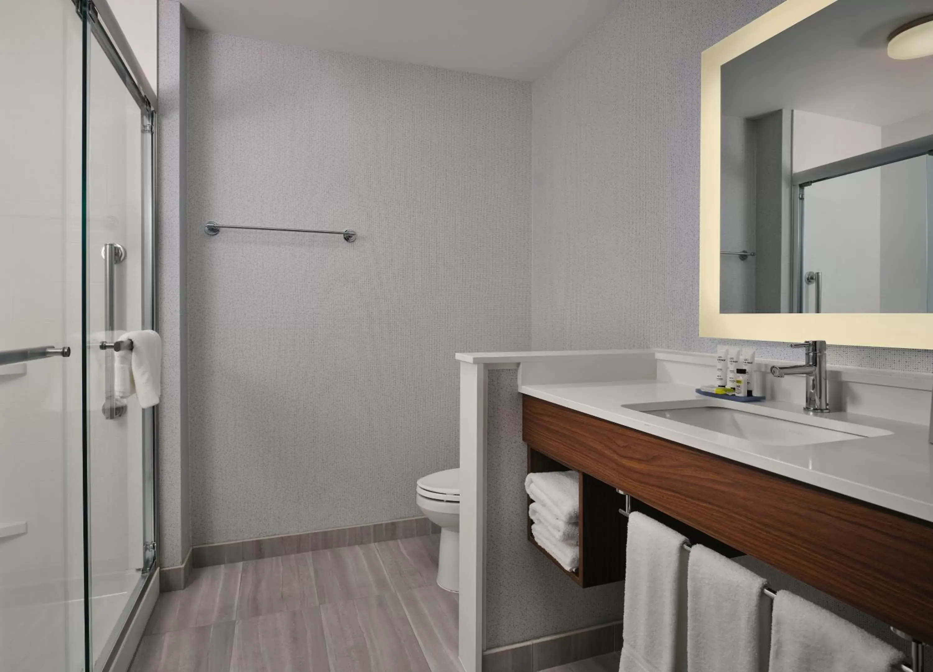 Bathroom in Holiday Inn Express & Suites - Lockport, an IHG Hotel