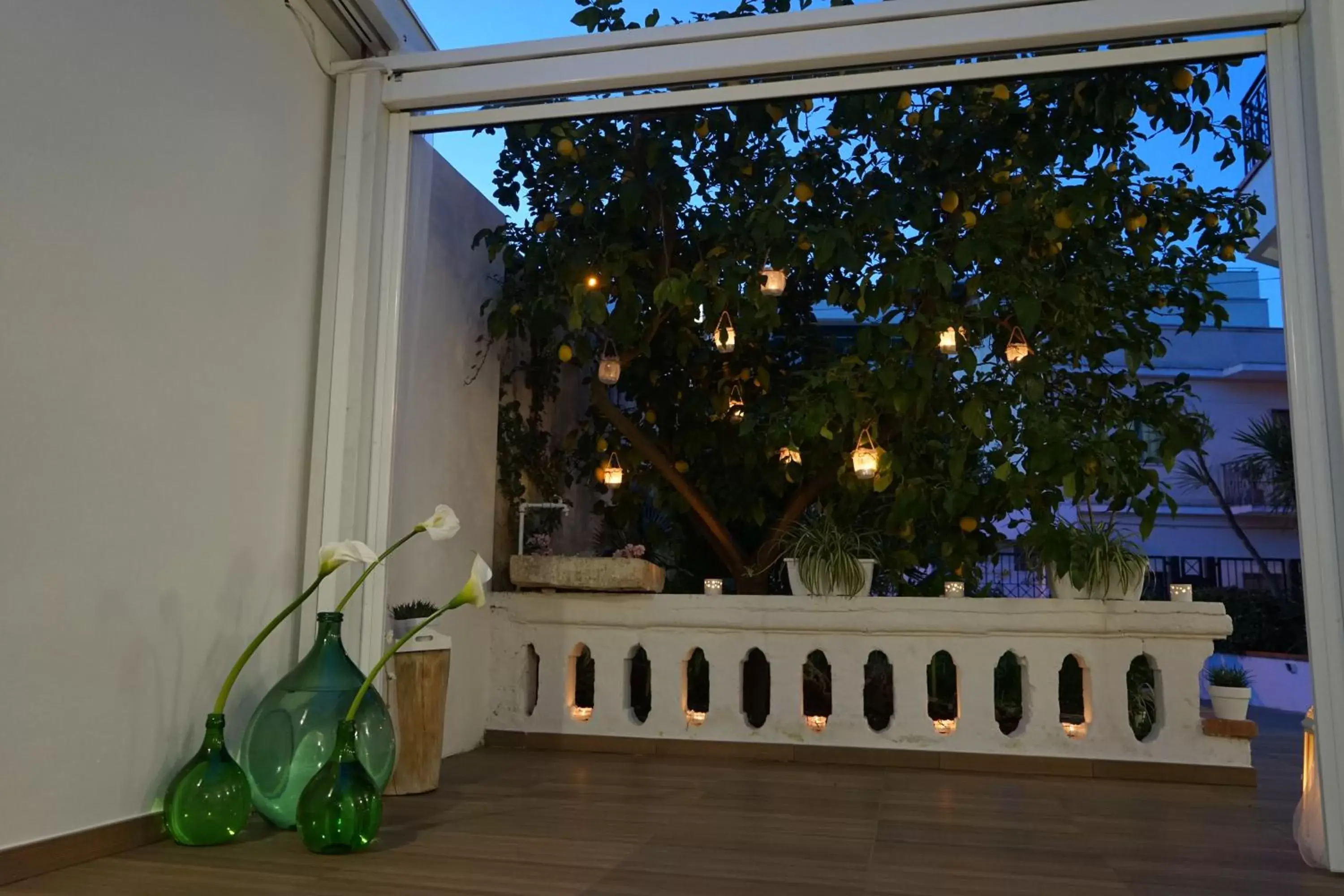 Garden view, Balcony/Terrace in FEMily B&B Bed and Breakfast di Puglia in - Bari