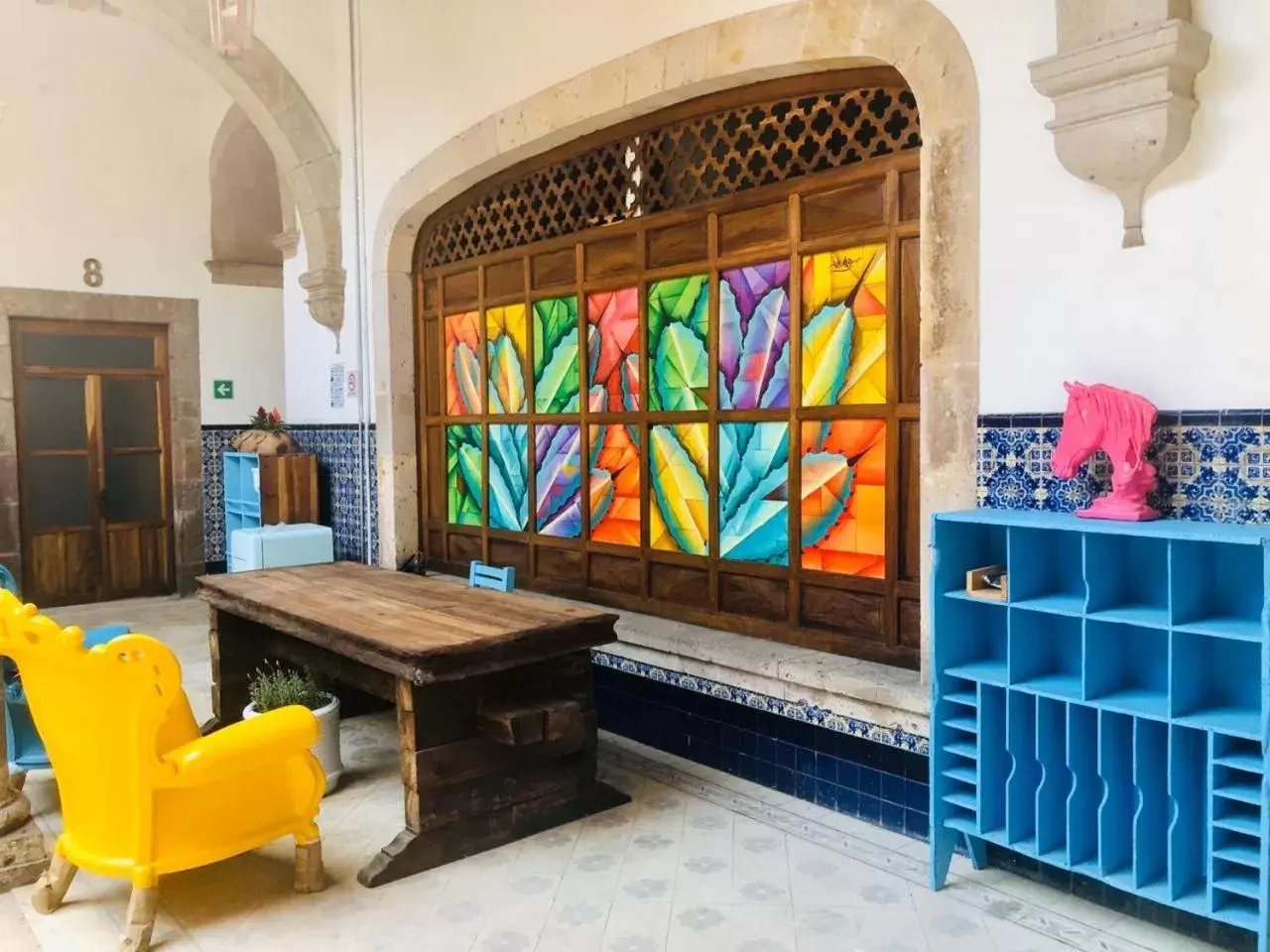 Lobby or reception in NaNa Vida Hotel Morelia Lobby or reception in NaNa Vida Hotel Morelia