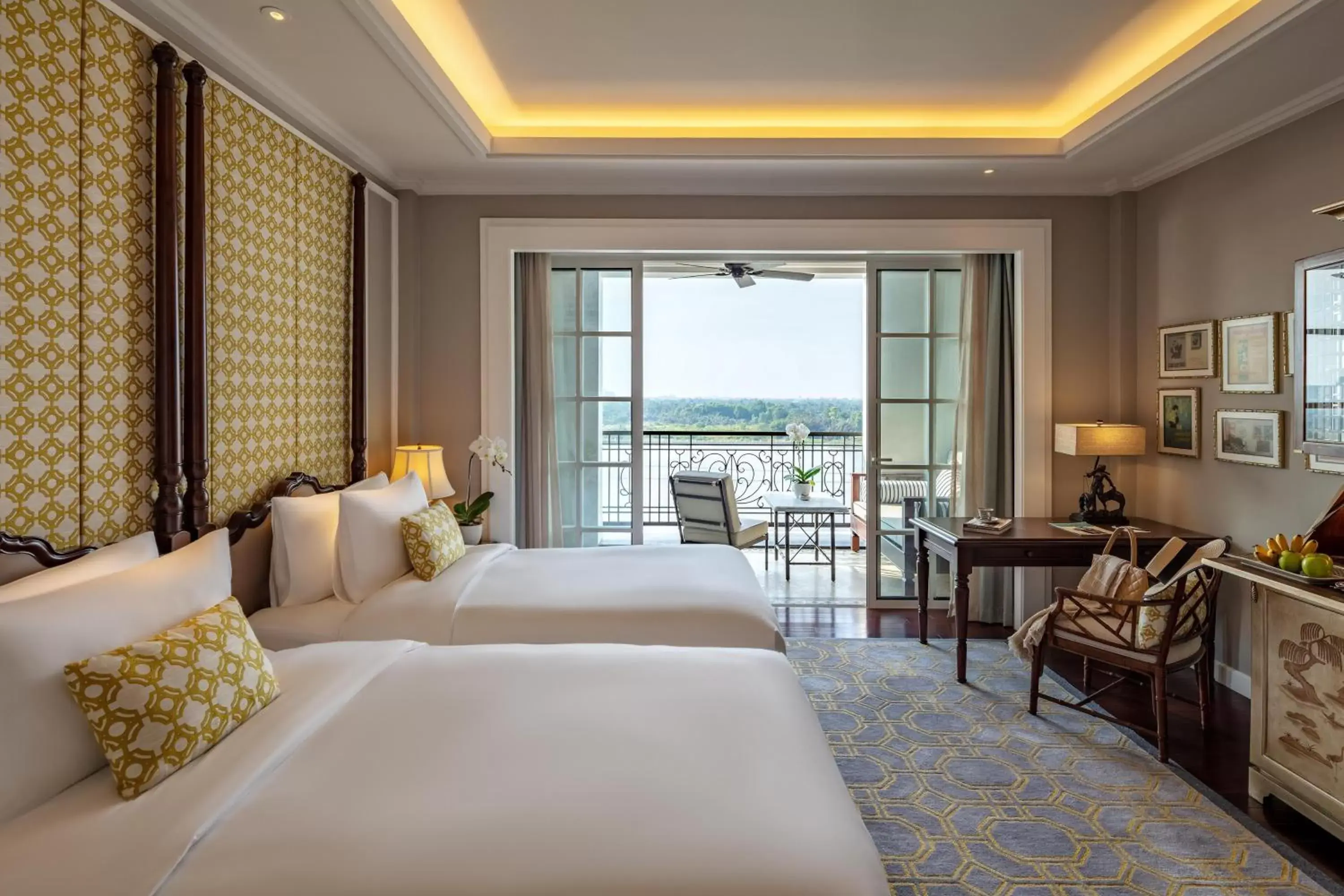 Bedroom in Mia Saigon – Luxury Boutique Hotel