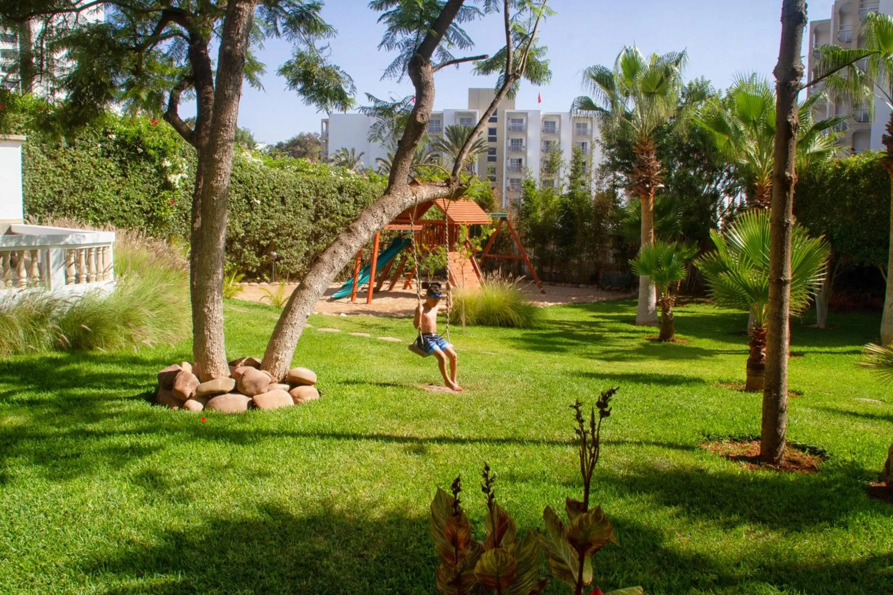 Garden in Odyssee Park Hotel