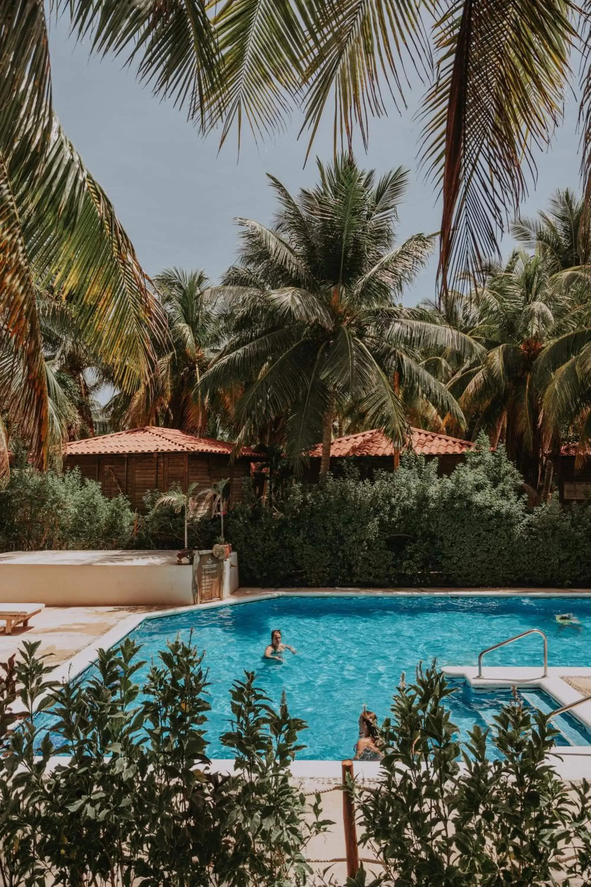 Pool view, Swimming Pool in Petit Lafitte Beach Front Hotel & Bungalows