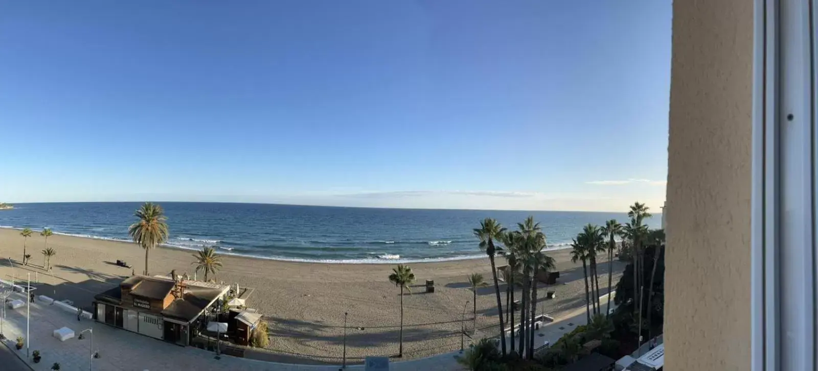 Beach, Sea View in Hotel Mediterráneo