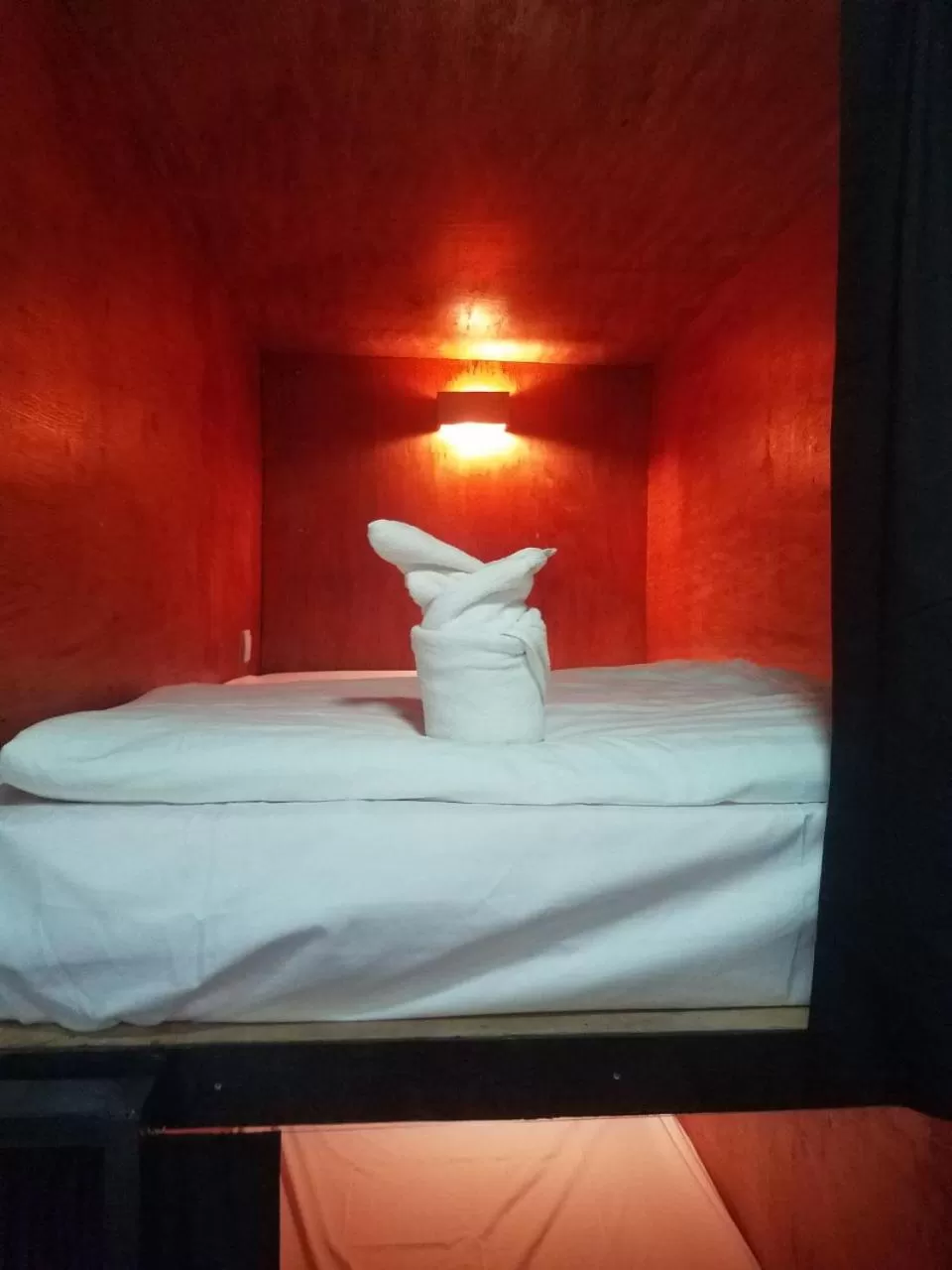 Bed in Angkor Tiger Resort