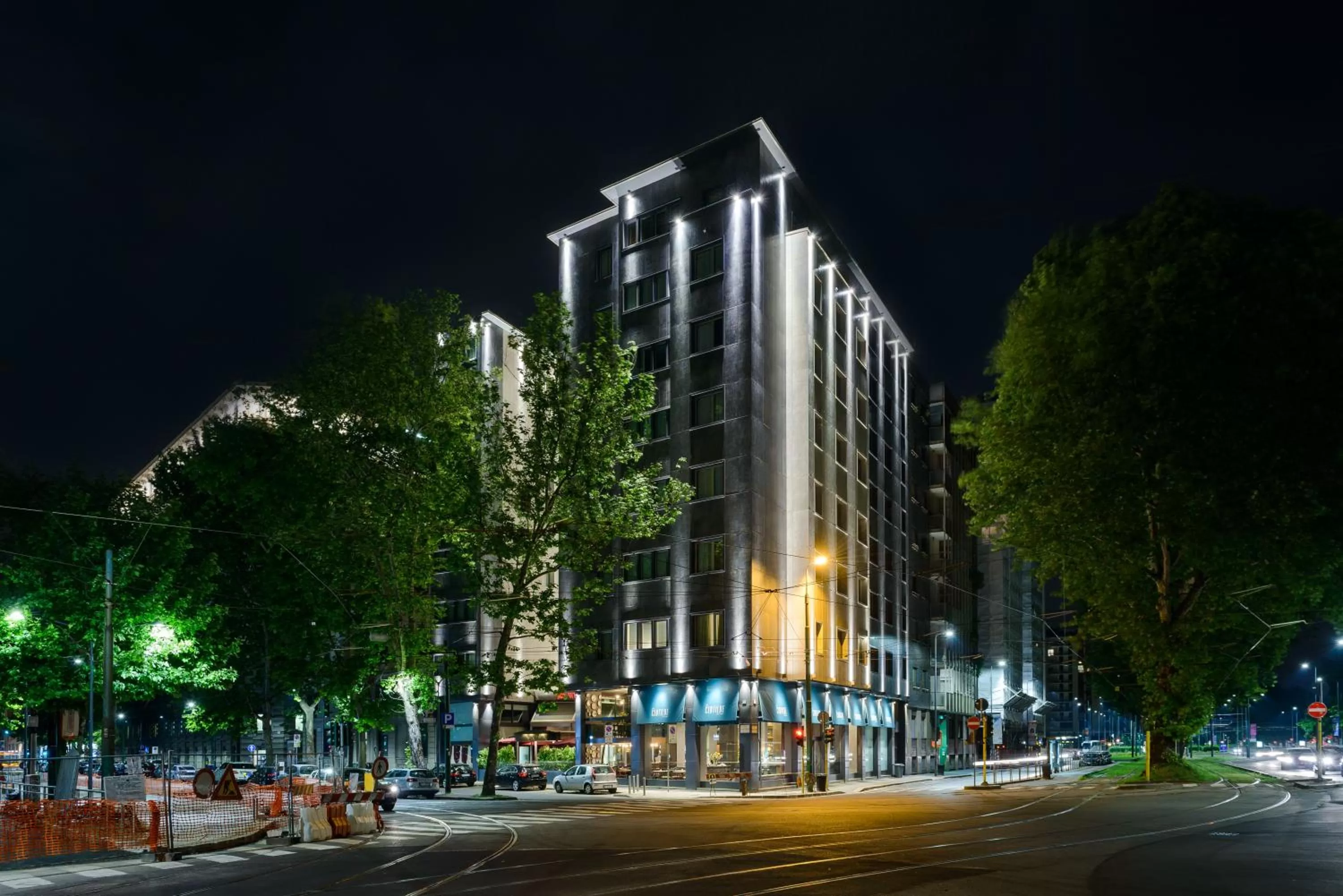 Facade/entrance in Windsor Hotel Milano