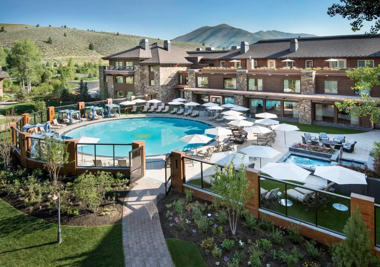 Swimming pool, Pool View in Sun Valley Resort