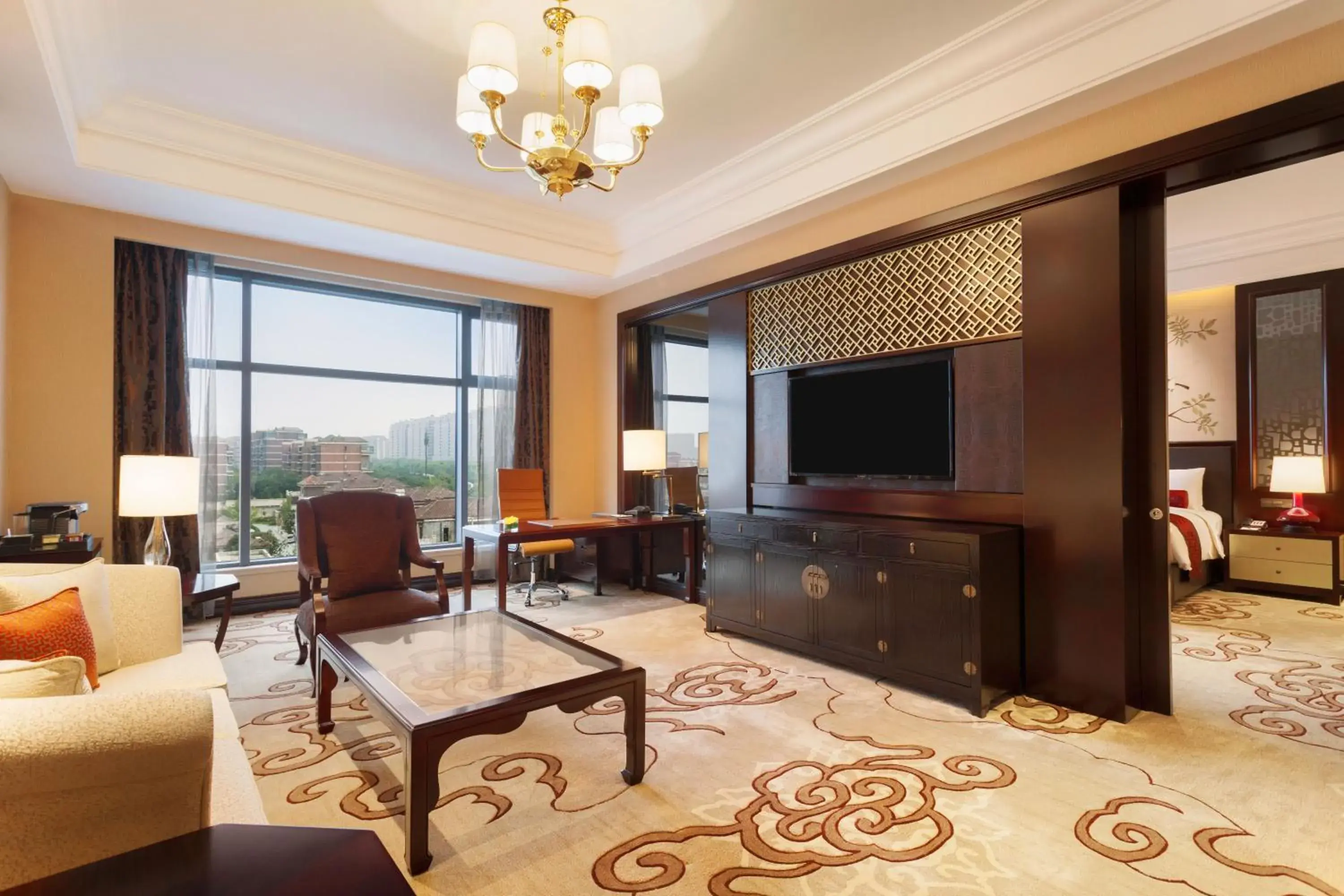 Living room, Seating Area in Wyndham Grand Xi'an South