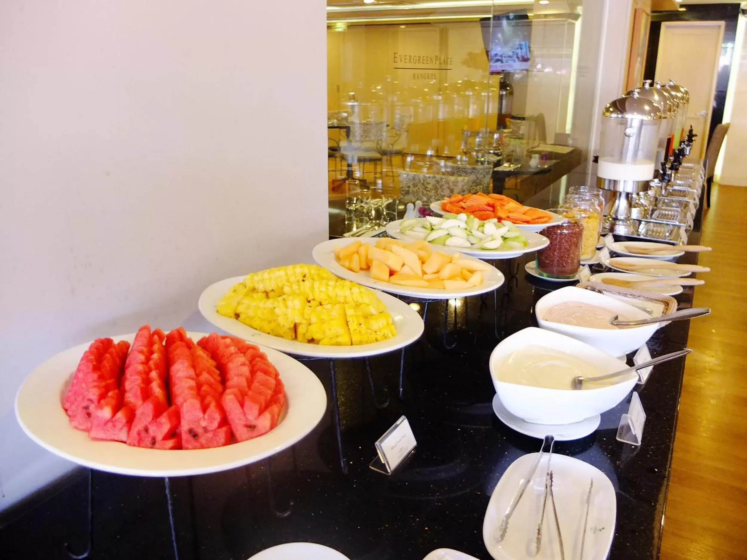 Buffet breakfast in Evergreen Place Siam by UHG - SHA Extra Plus