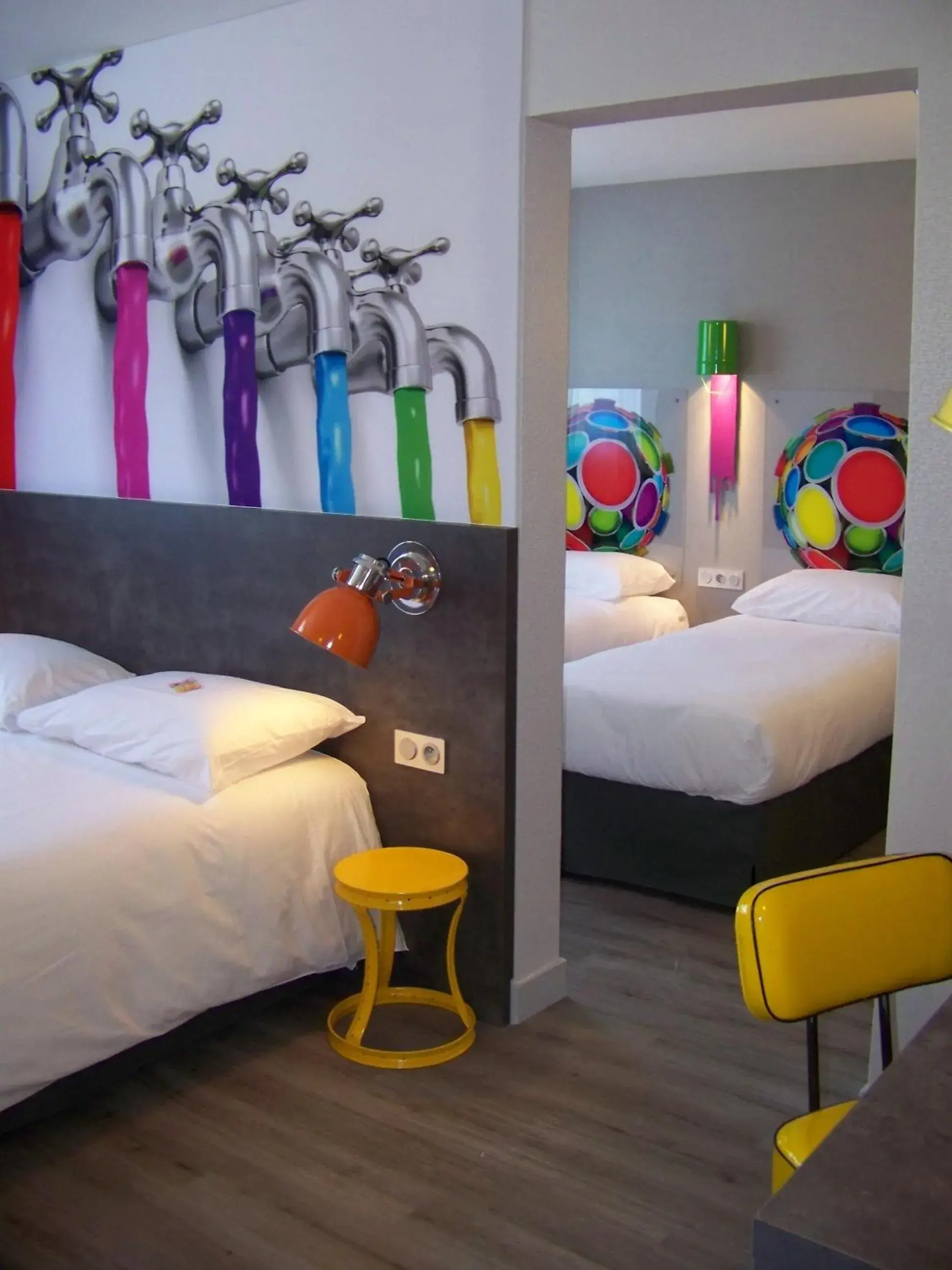 Bed in Ibis Styles Vierzon