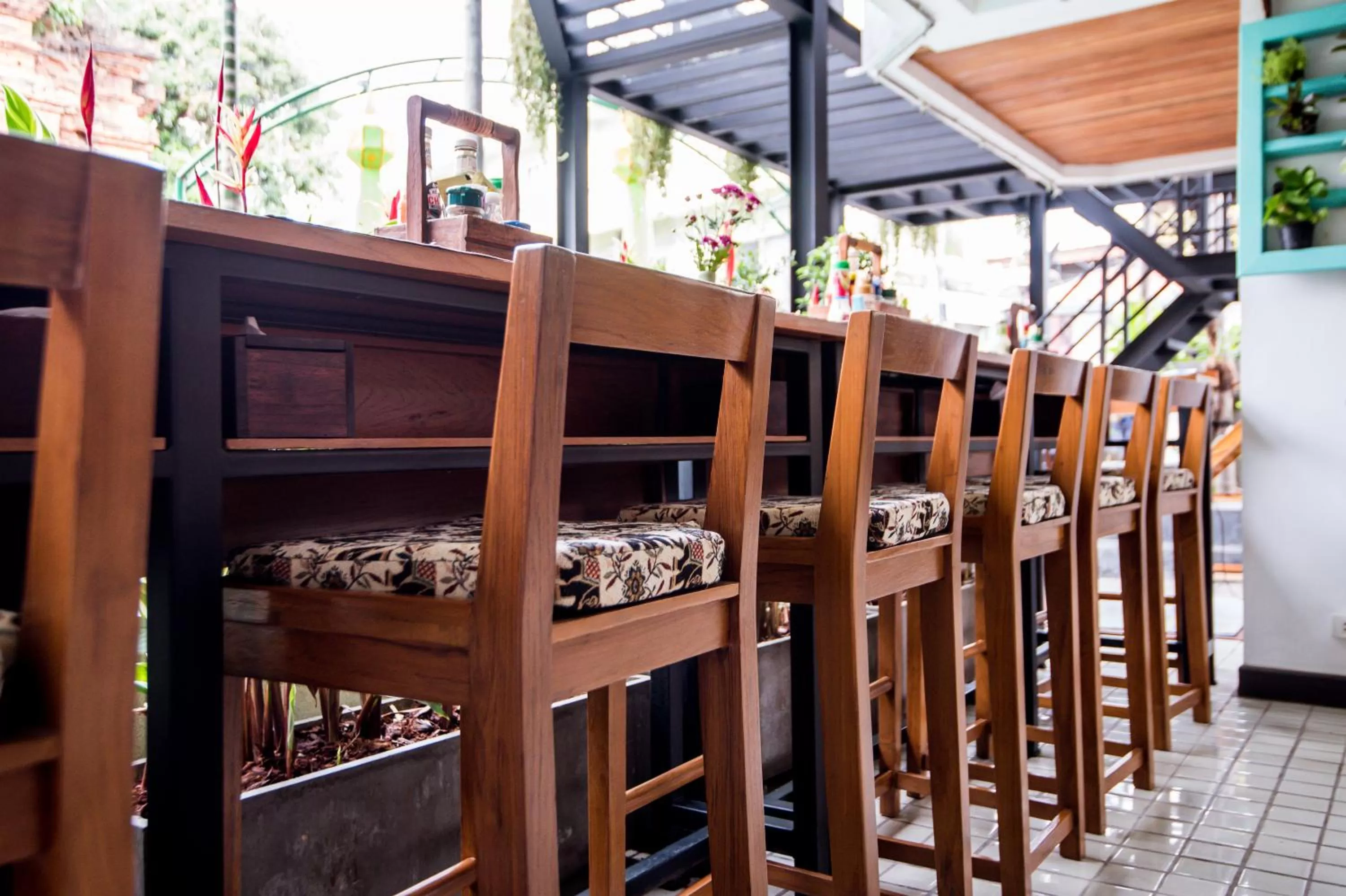 Pool view in Chedi Home