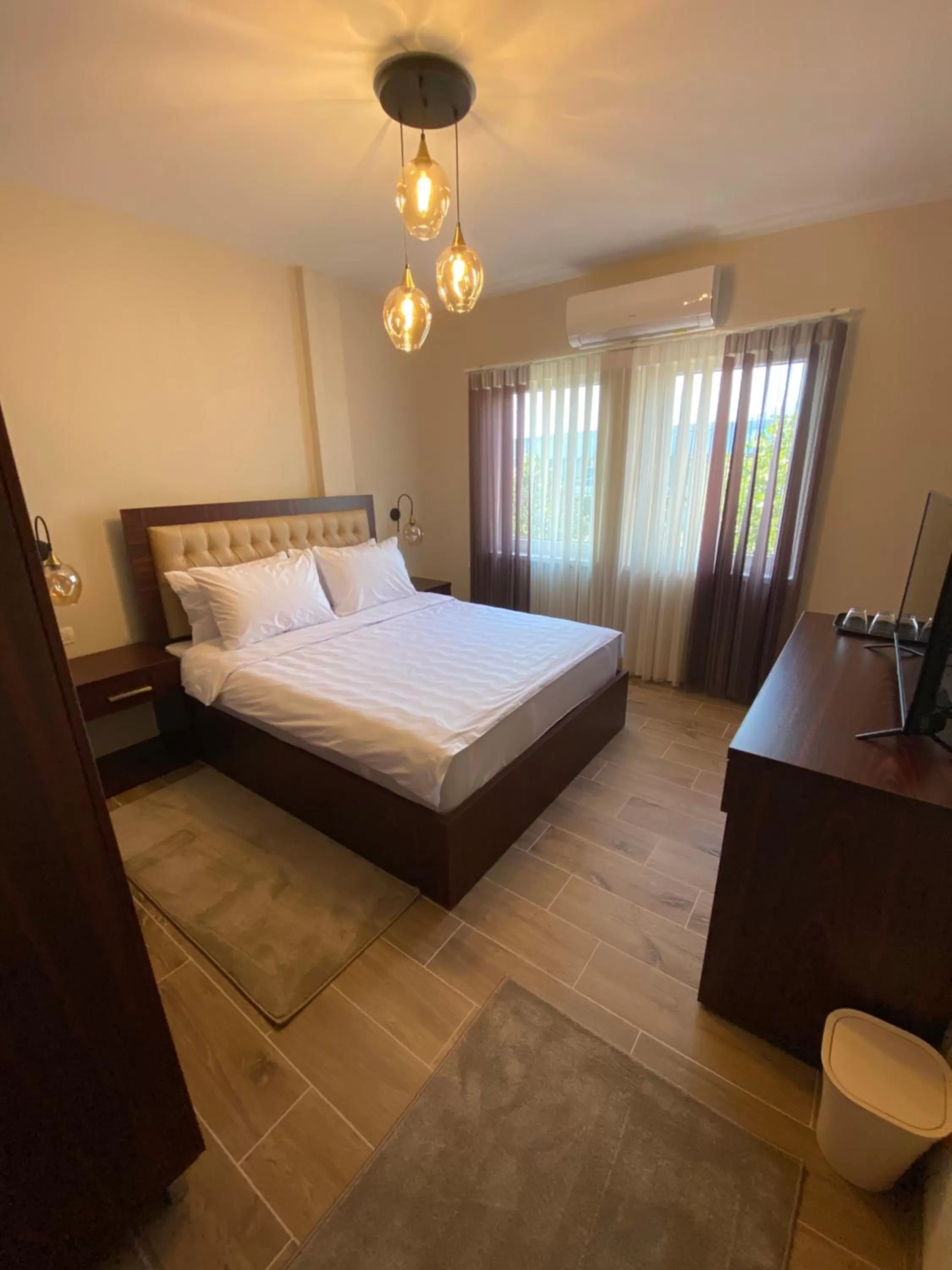 Bed in Hotel Kolonja's