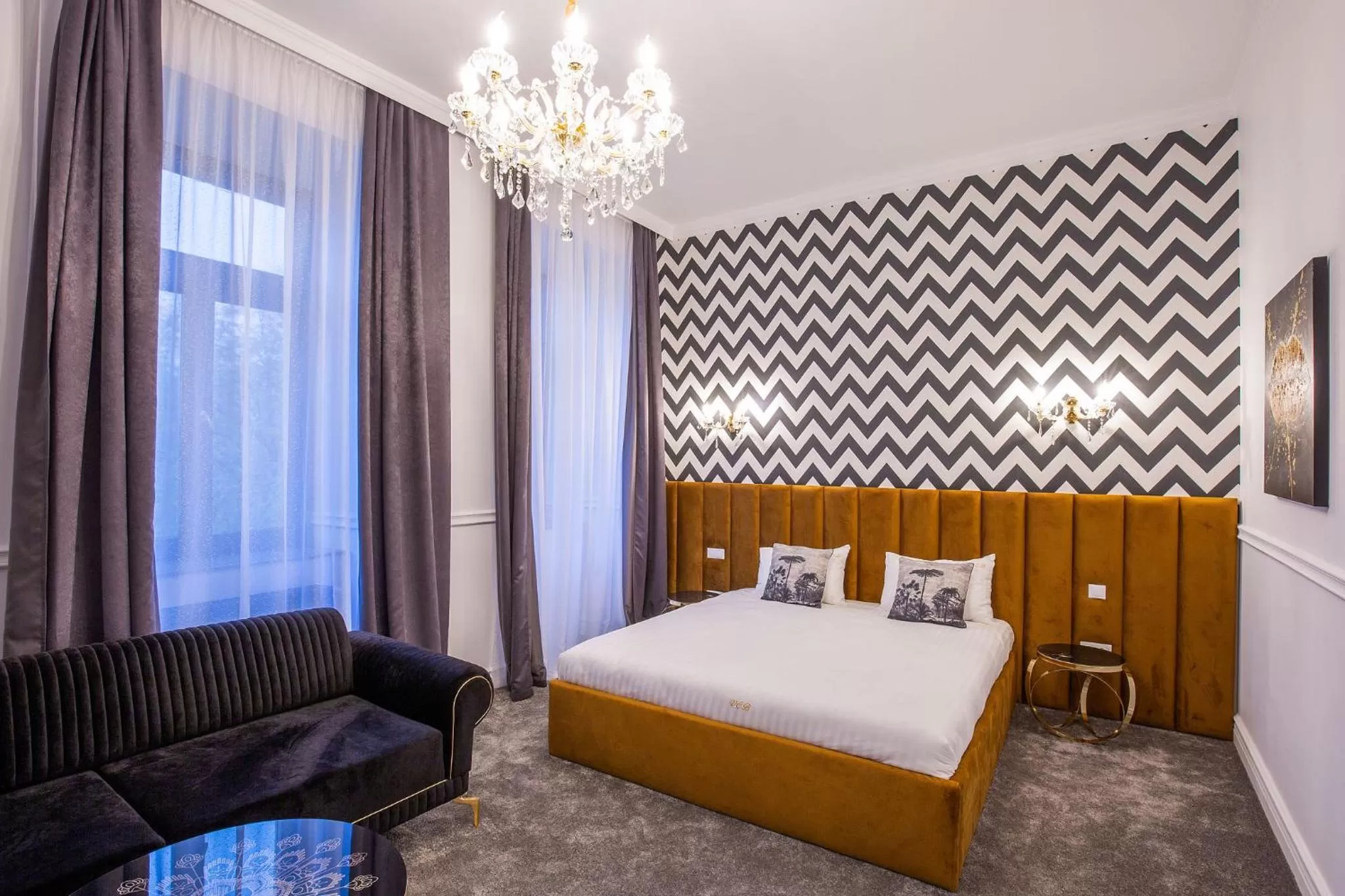 Bed in Hotel Vila Central Boutique Satu Mare