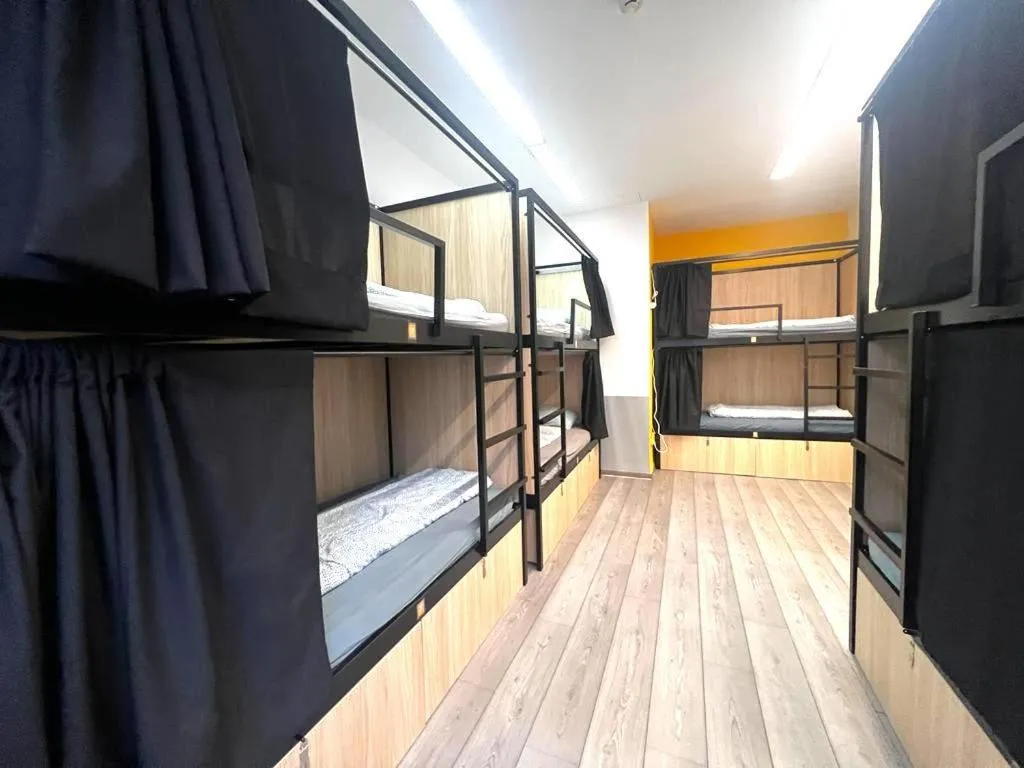 Bed in Onefam Budapest