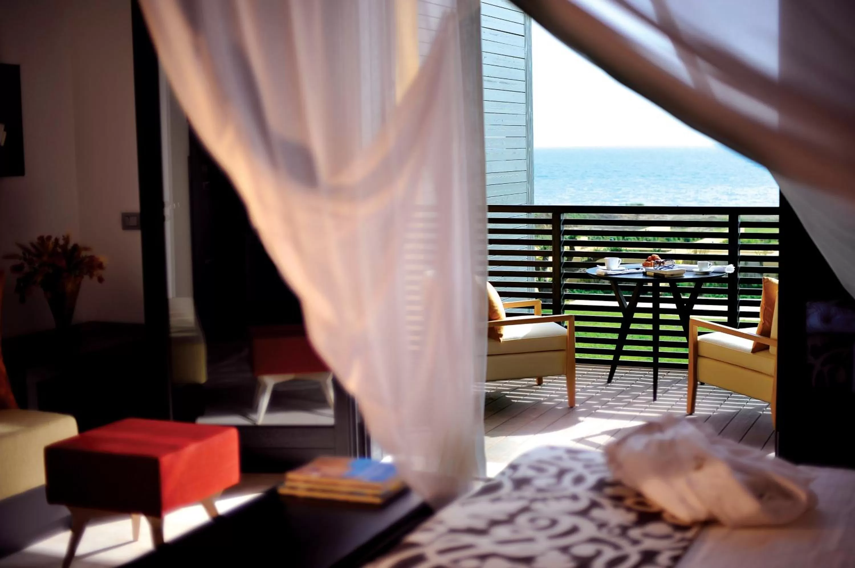 Balcony/Terrace, Bed in Verdura Resort