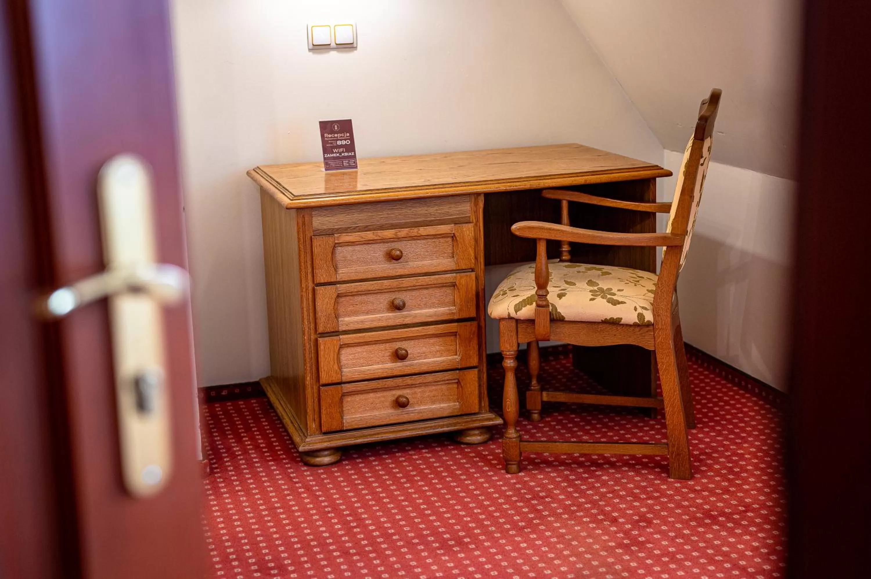 hair dresser in Hotel Książ