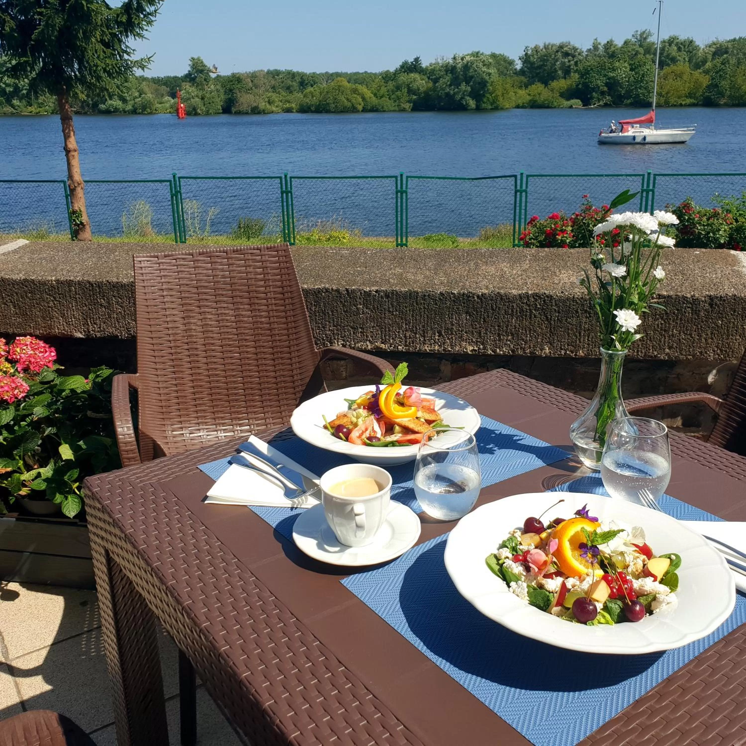 Food close-up in JACHTOWA Hotel i Restauracja