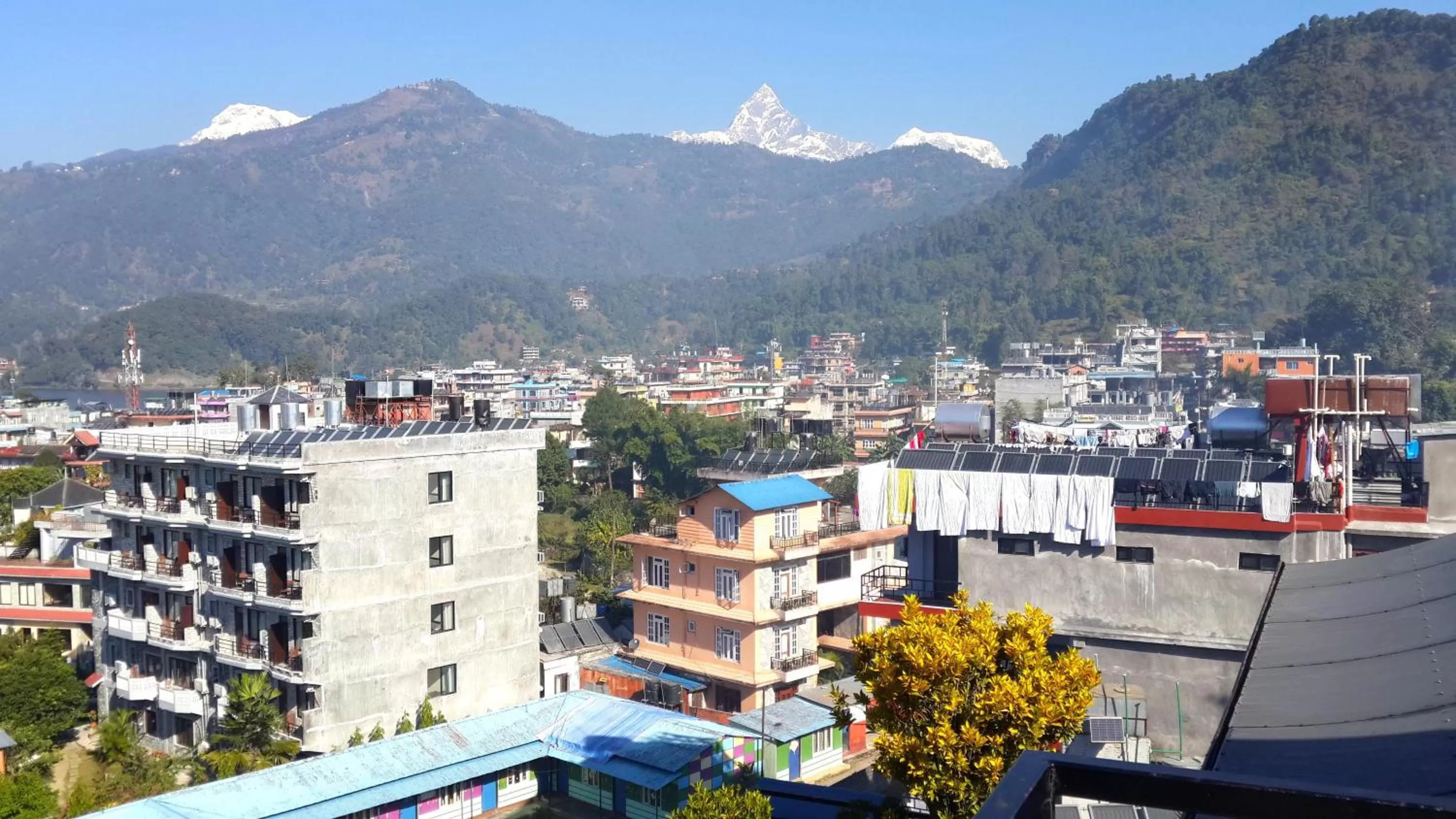 View (from property/room) in Hotel Middle Path & Spa