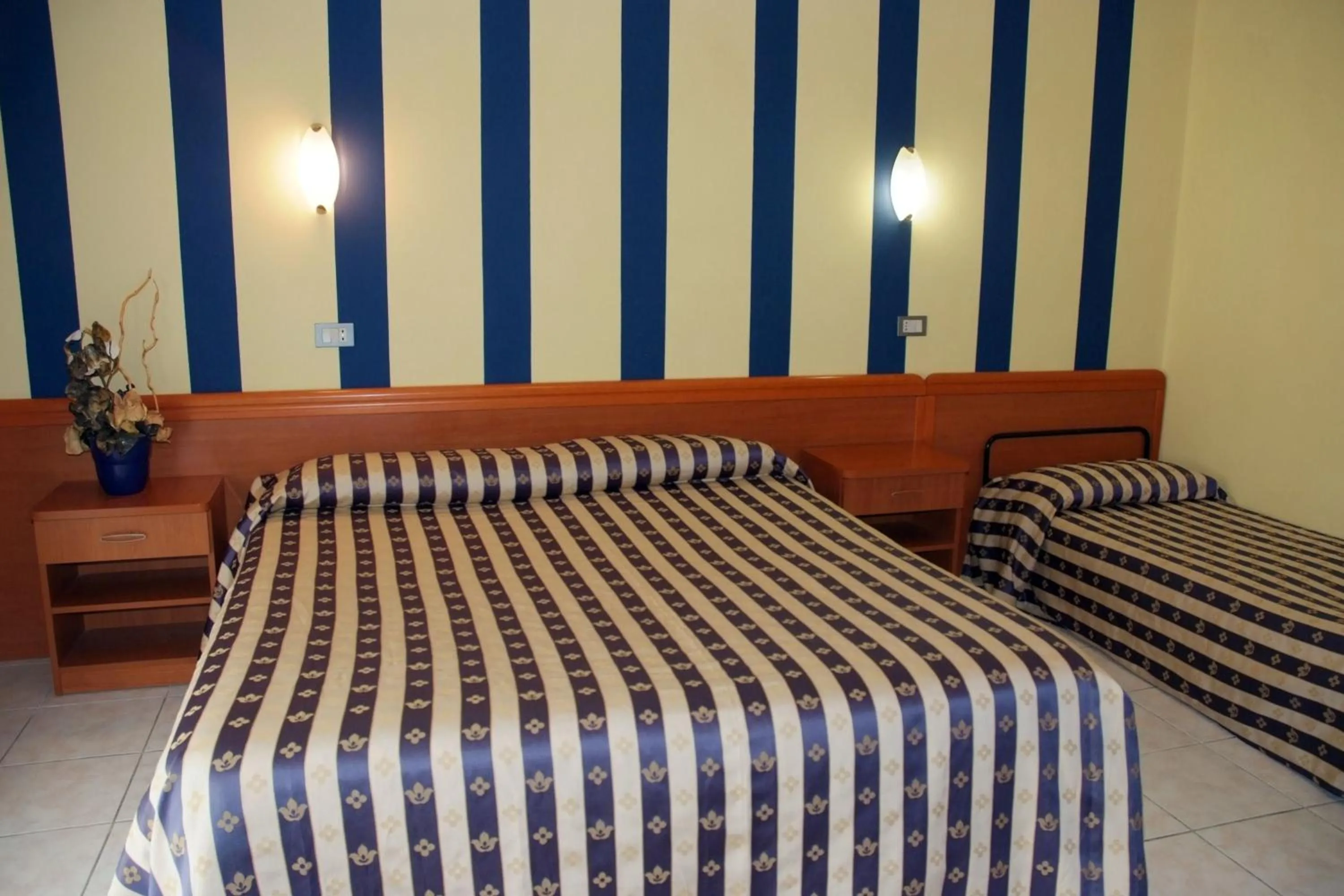 Photo of the whole room, Bed in Hotel Ristorante Umbria