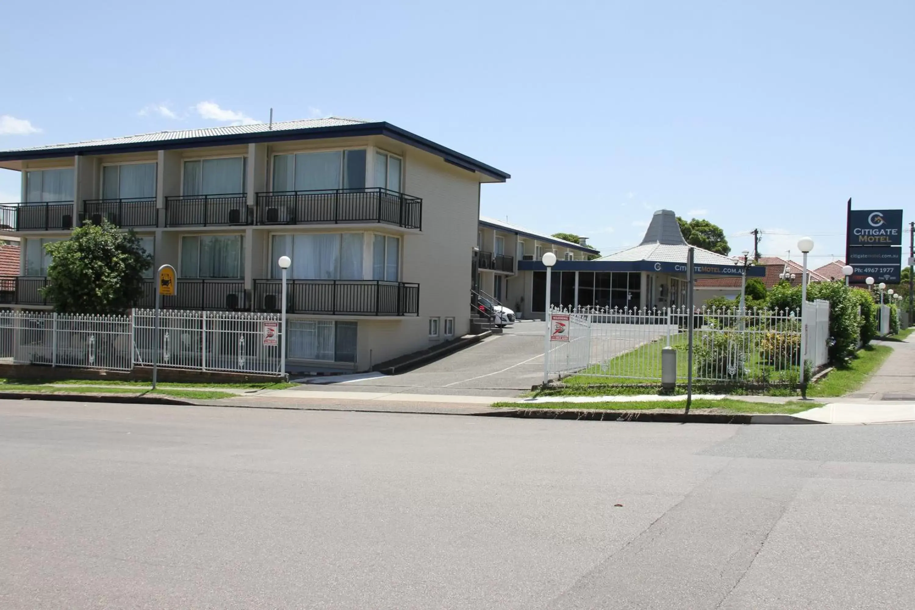 Facade/entrance, Property Building in Citigate Motel Newcastle