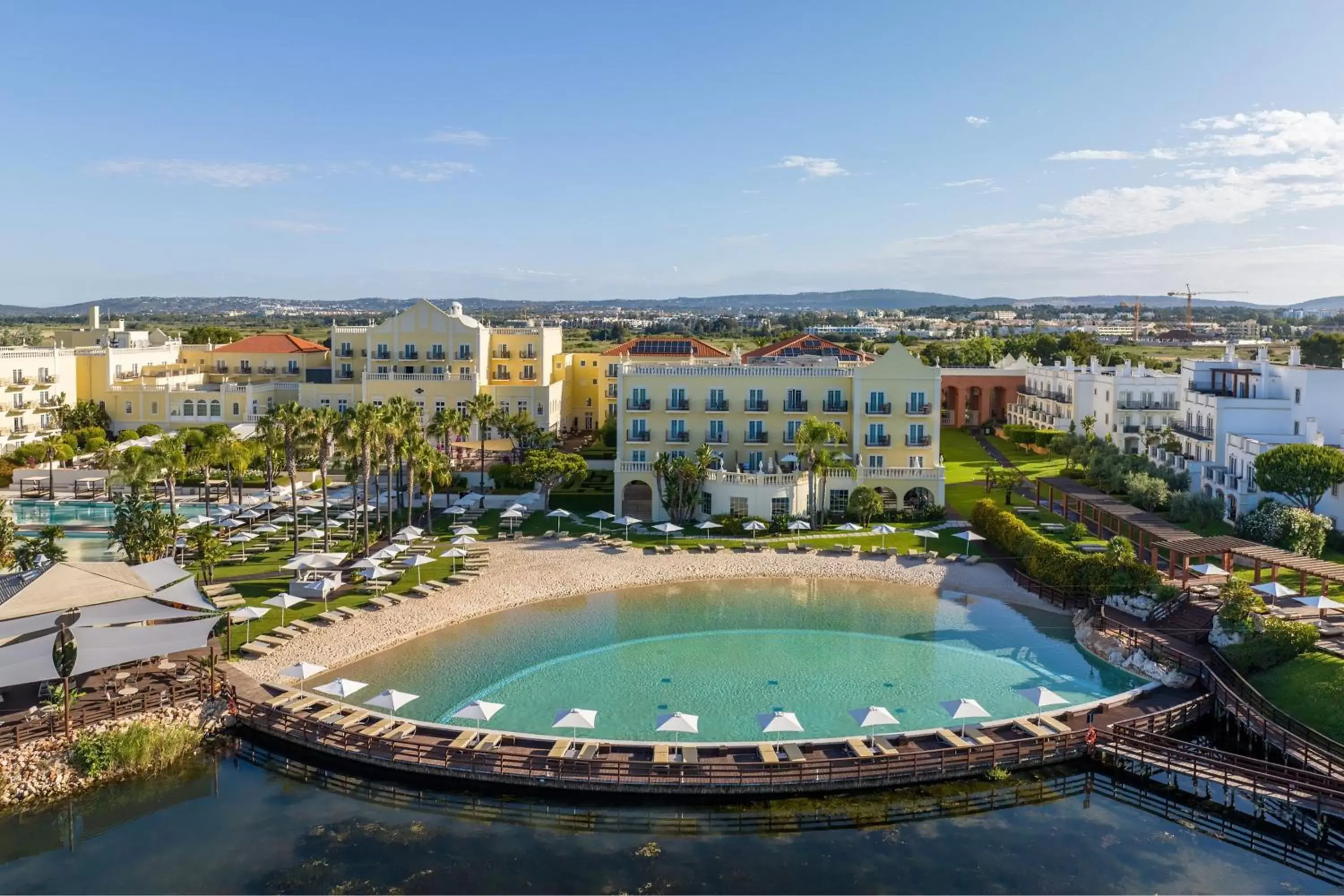 Swimming pool, Pool View in Domes Lake Algarve, Autograph Collection