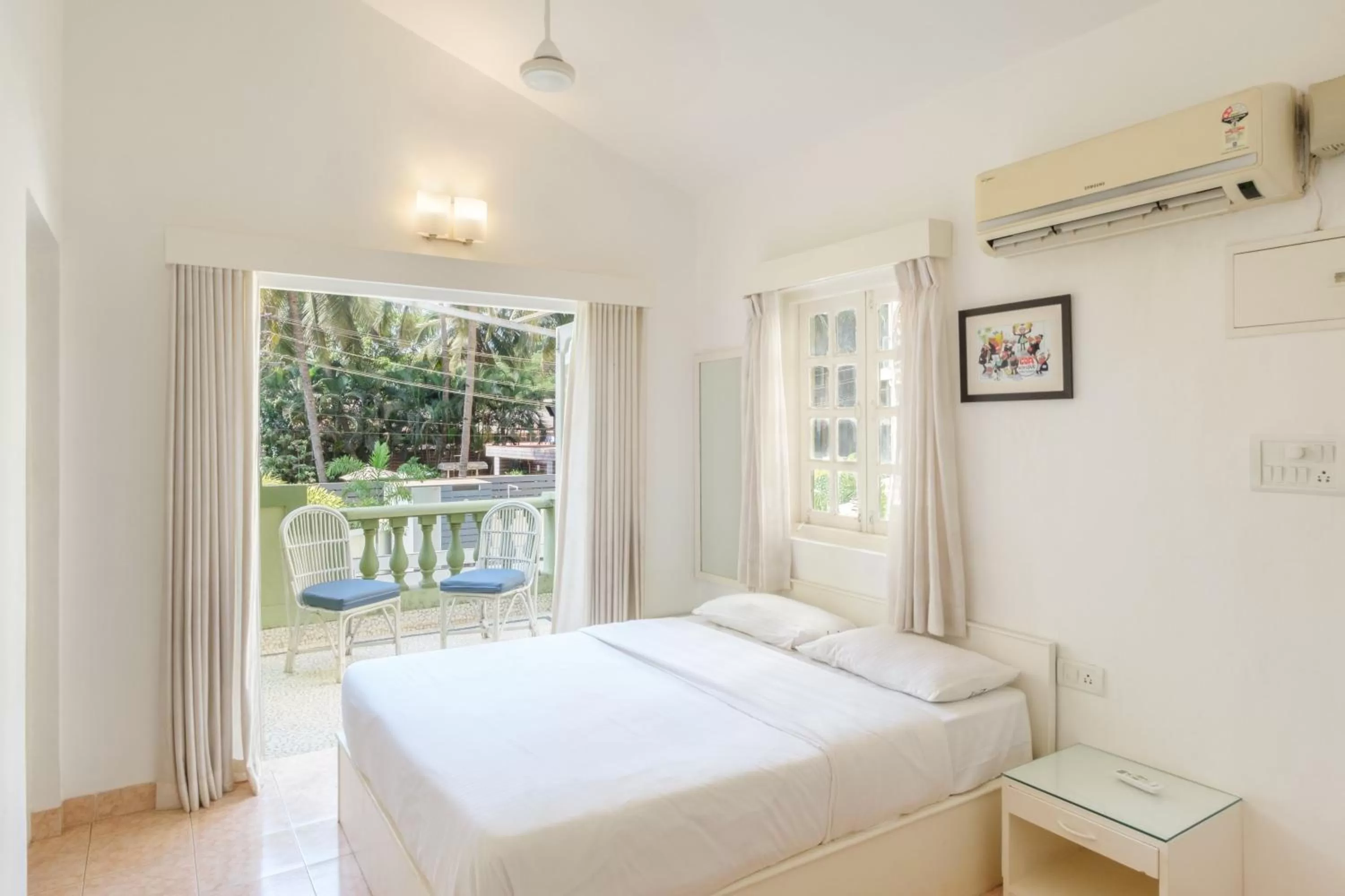 Balcony/Terrace, Bed in Casa Legend Economy, Calangute Goa