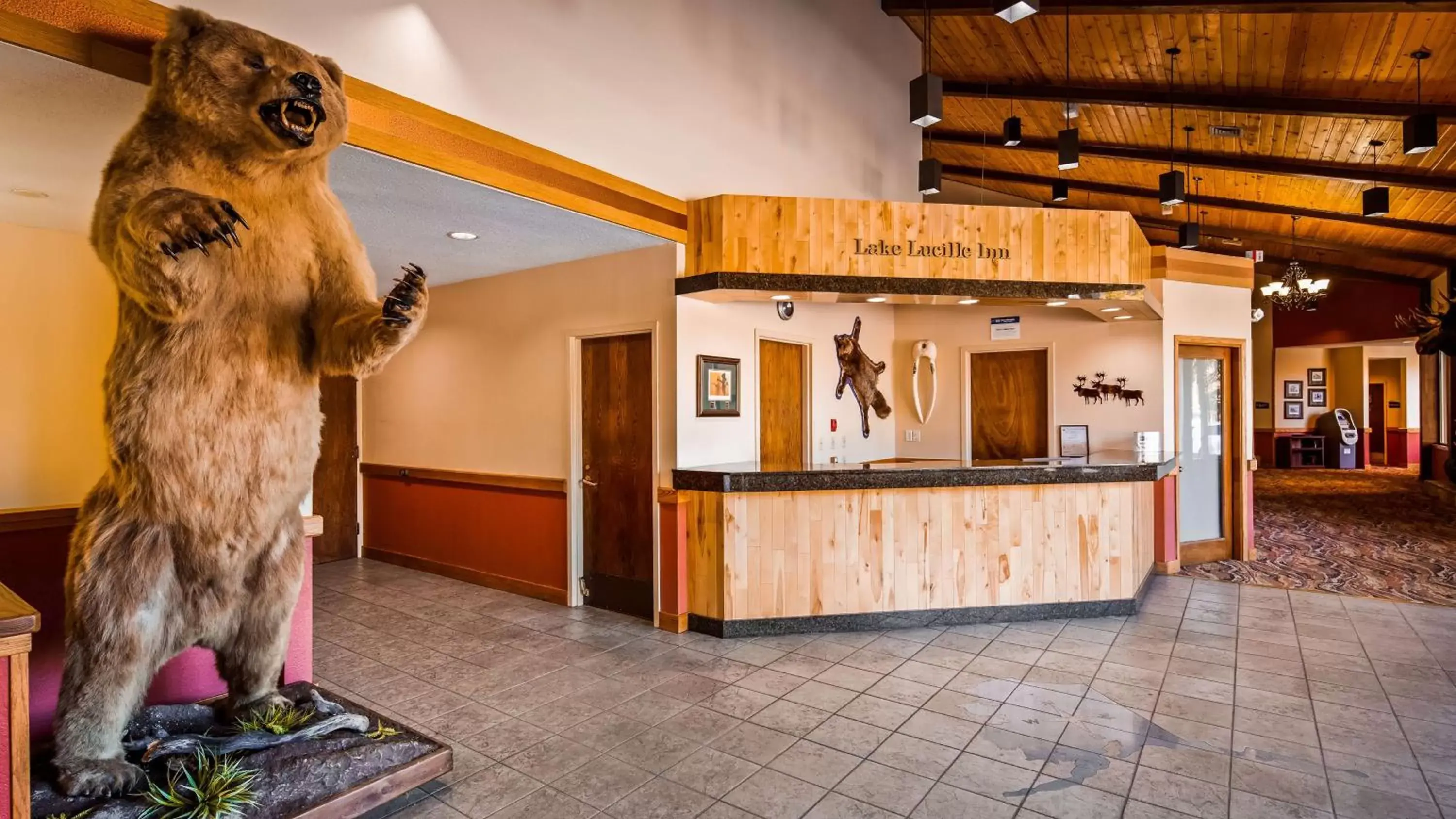 Lobby or reception, Lobby/Reception in Best Western Lake Lucille Inn