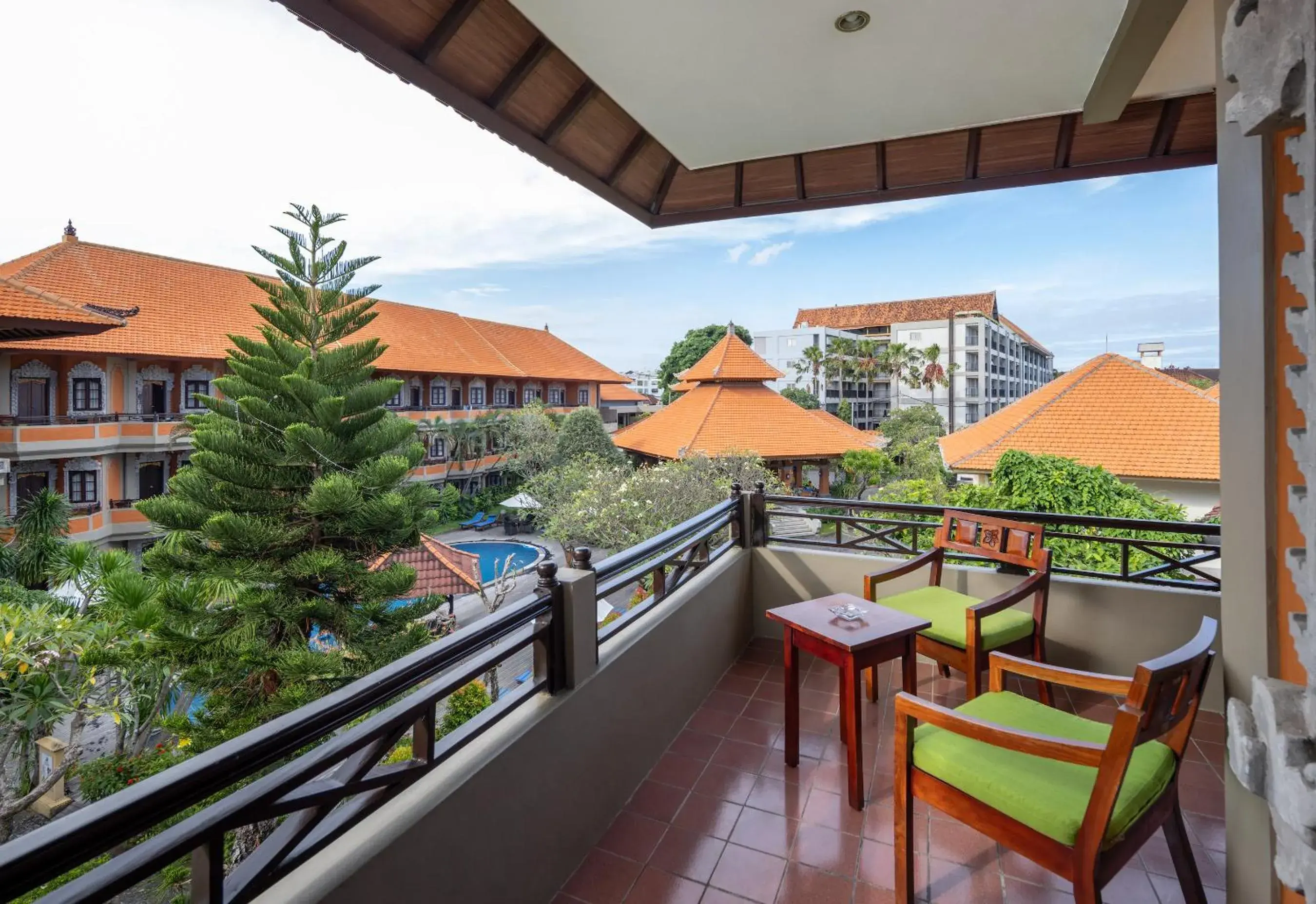 Balcony/Terrace in Adi Dharma Hotel Kuta