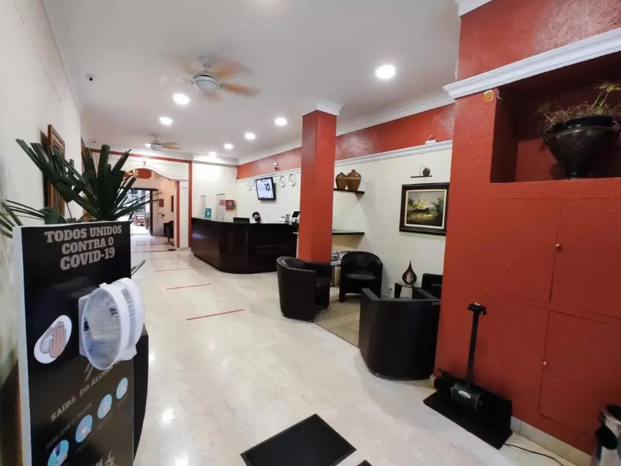 Lobby or reception in Hotel Itamarati Centro-República