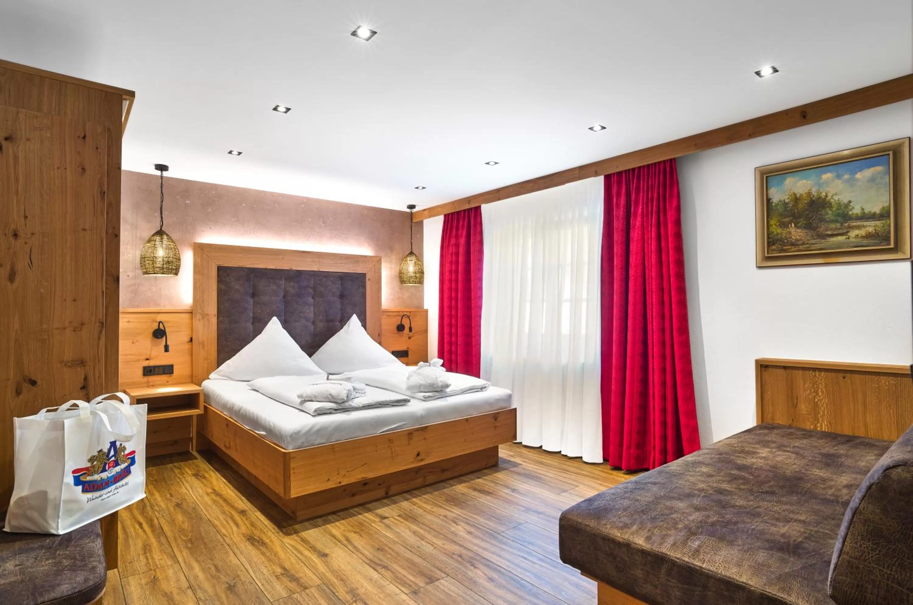 Photo of the whole room, Bed in Wander- und Aktivhotel Adam Bräu