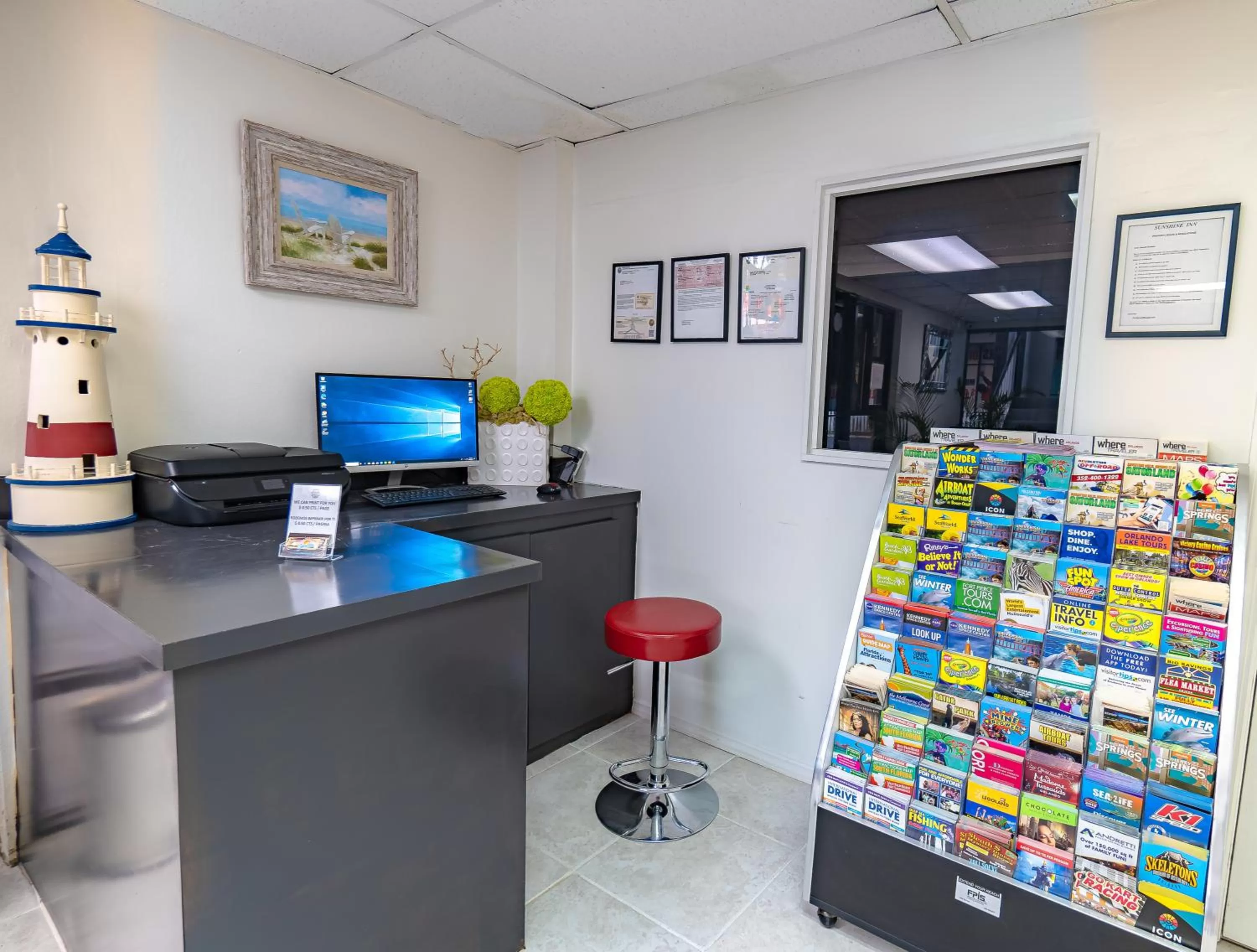 Lobby or reception in Sunshine Inn