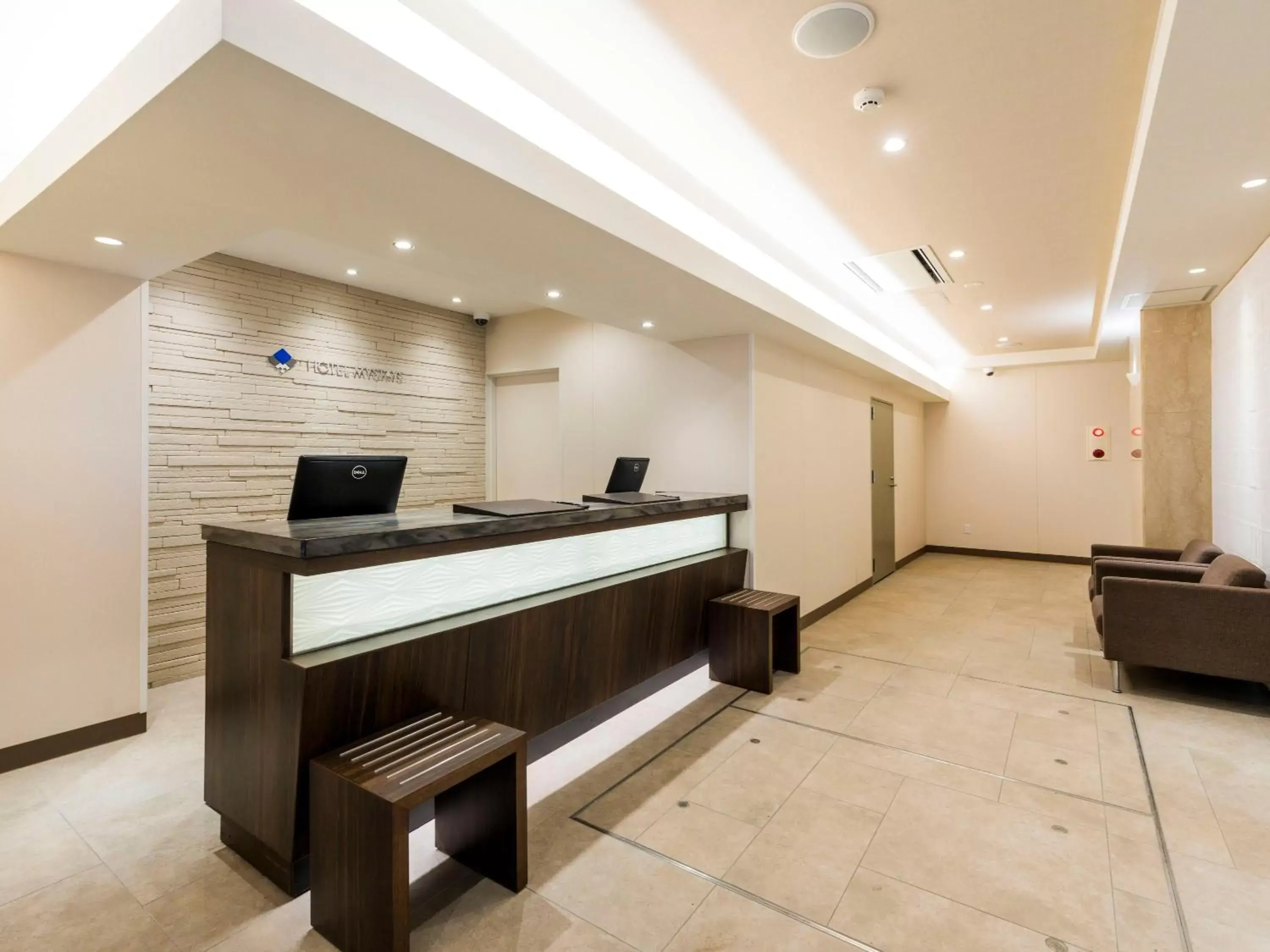 Lobby or reception, Lobby/Reception in HOTEL MYSTAYS Sapporo Nakajima Park Annex